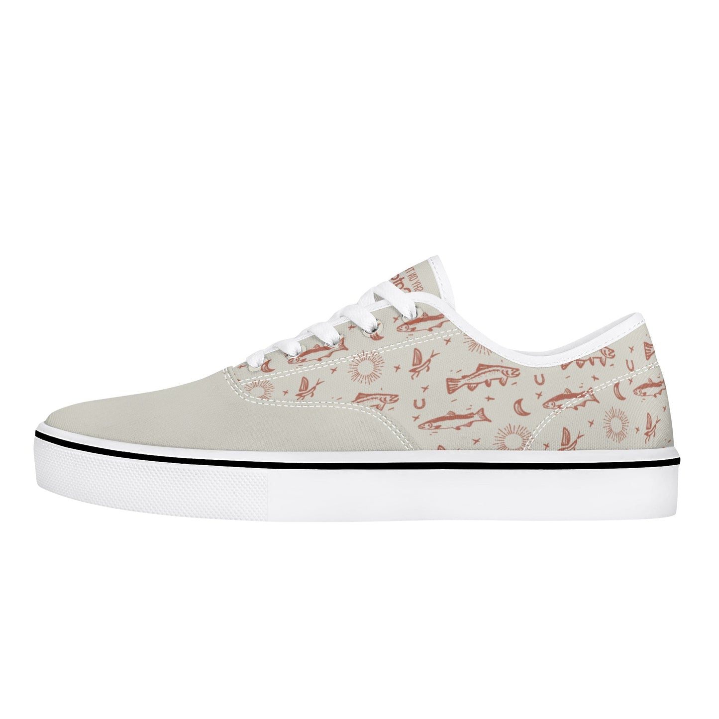 (QUICK SHIP) Womens Shyanne Orvis + Catchflo Untamed Canvas Boat Shoe