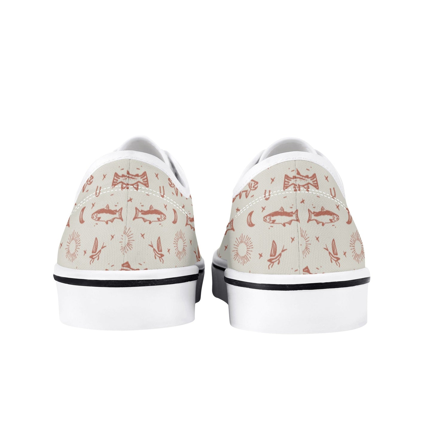 (QUICK SHIP) Womens Shyanne Orvis + Catchflo Untamed Canvas Boat Shoe