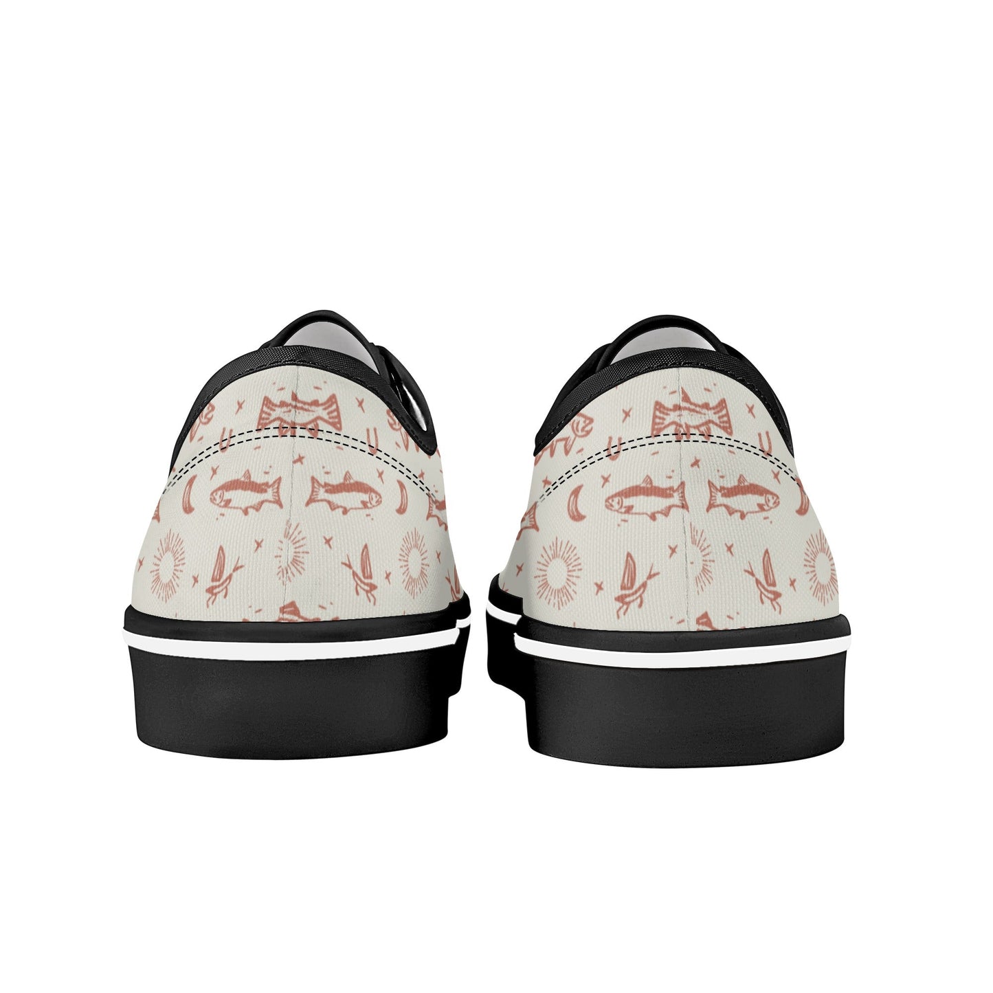 (QUICK SHIP) Womens Shyanne Orvis + Catchflo Untamed Canvas Boat Shoe