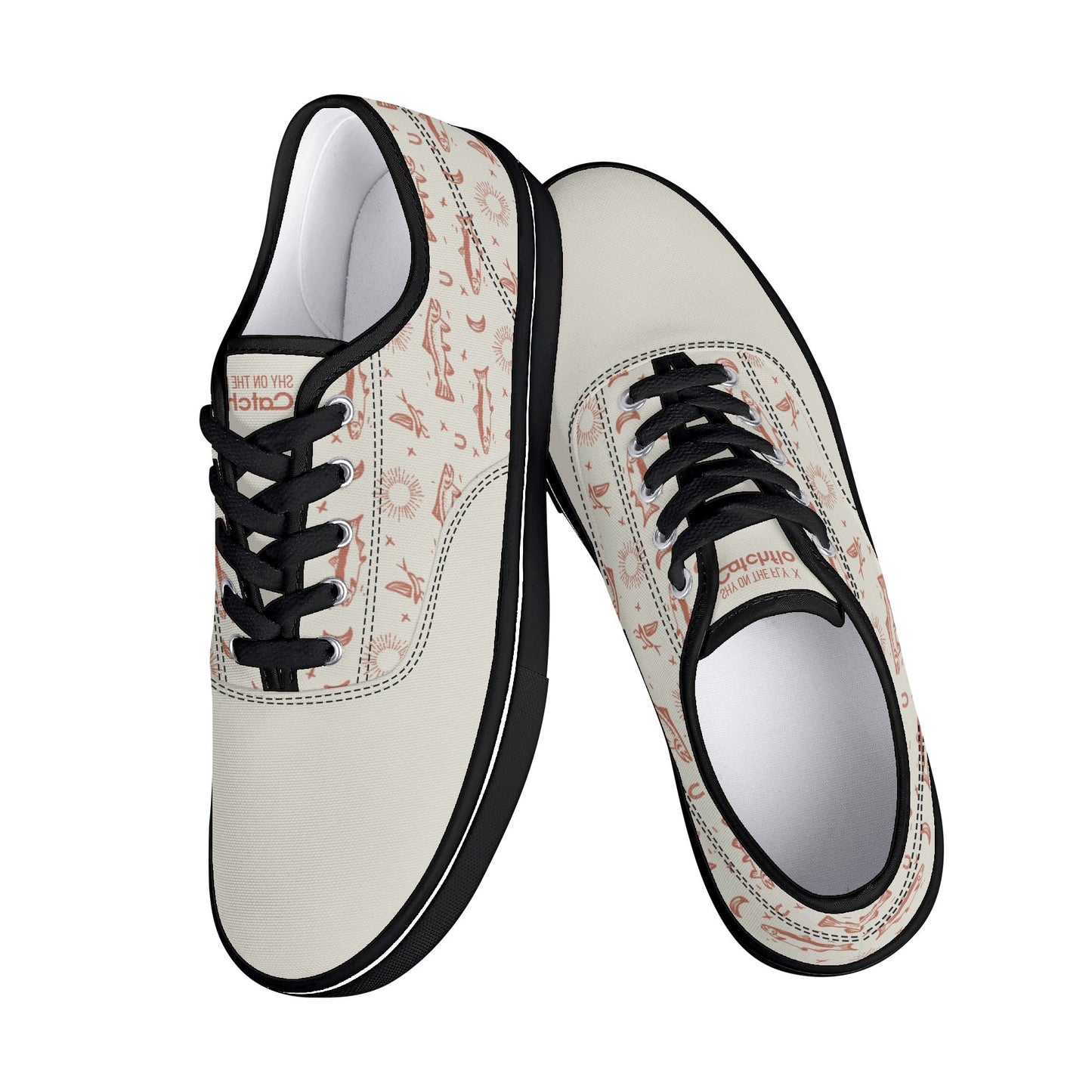 (QUICK SHIP) Womens Shyanne Orvis + Catchflo Untamed Canvas Boat Shoe