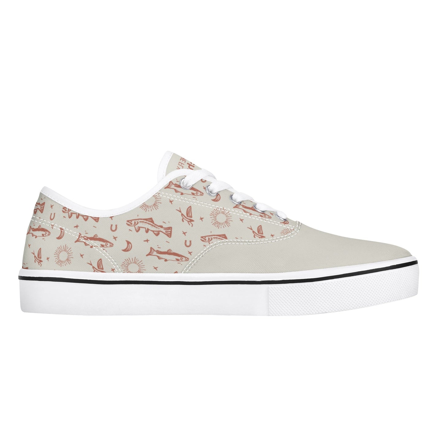 (QUICK SHIP) Womens Shyanne Orvis + Catchflo Untamed Canvas Boat Shoe