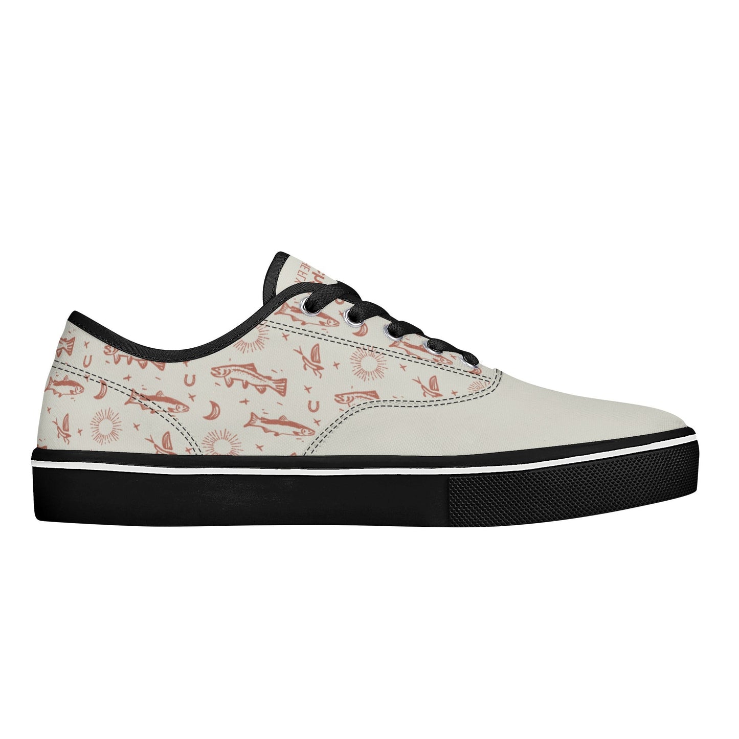 (QUICK SHIP) Womens Shyanne Orvis + Catchflo Untamed Canvas Boat Shoe