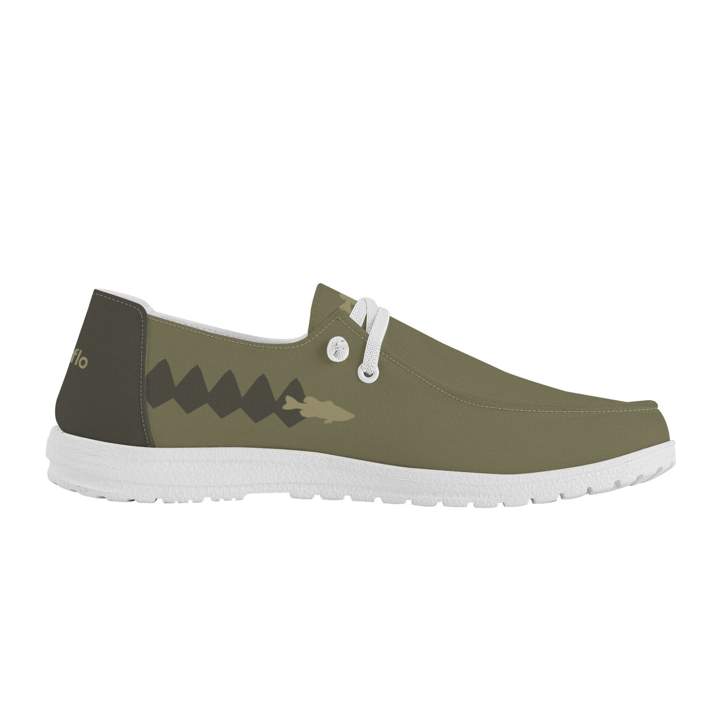 (QUICK SHIP) Mens Largetown Smooth Loaf Canvas Slip-On Shoe