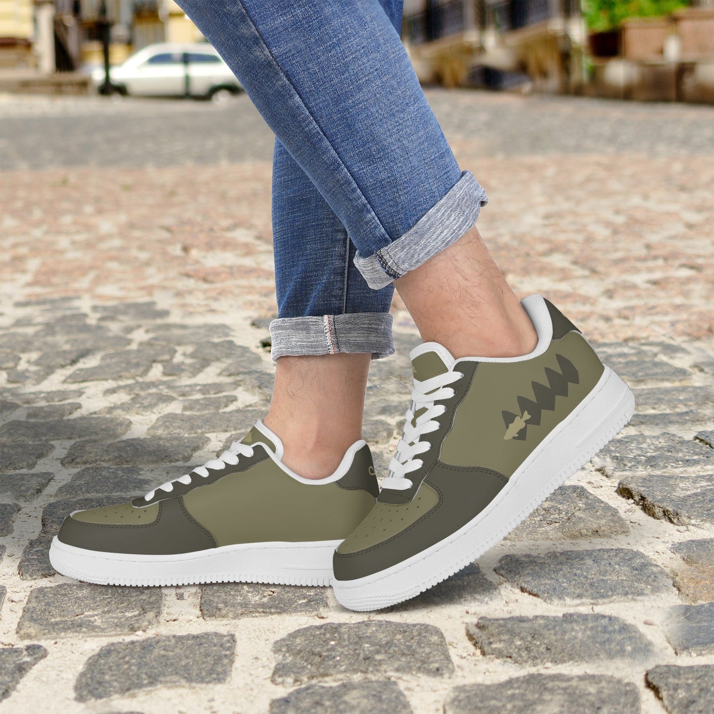 (QUICK SHIP) Womens Largetown Force Bass Sneaker