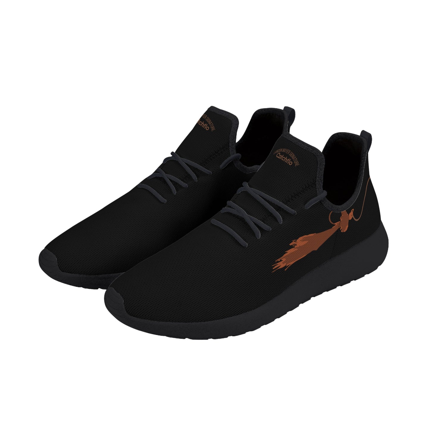 Mens Landon Mayer Signature + Catchflo Knit Mesh Sneaker