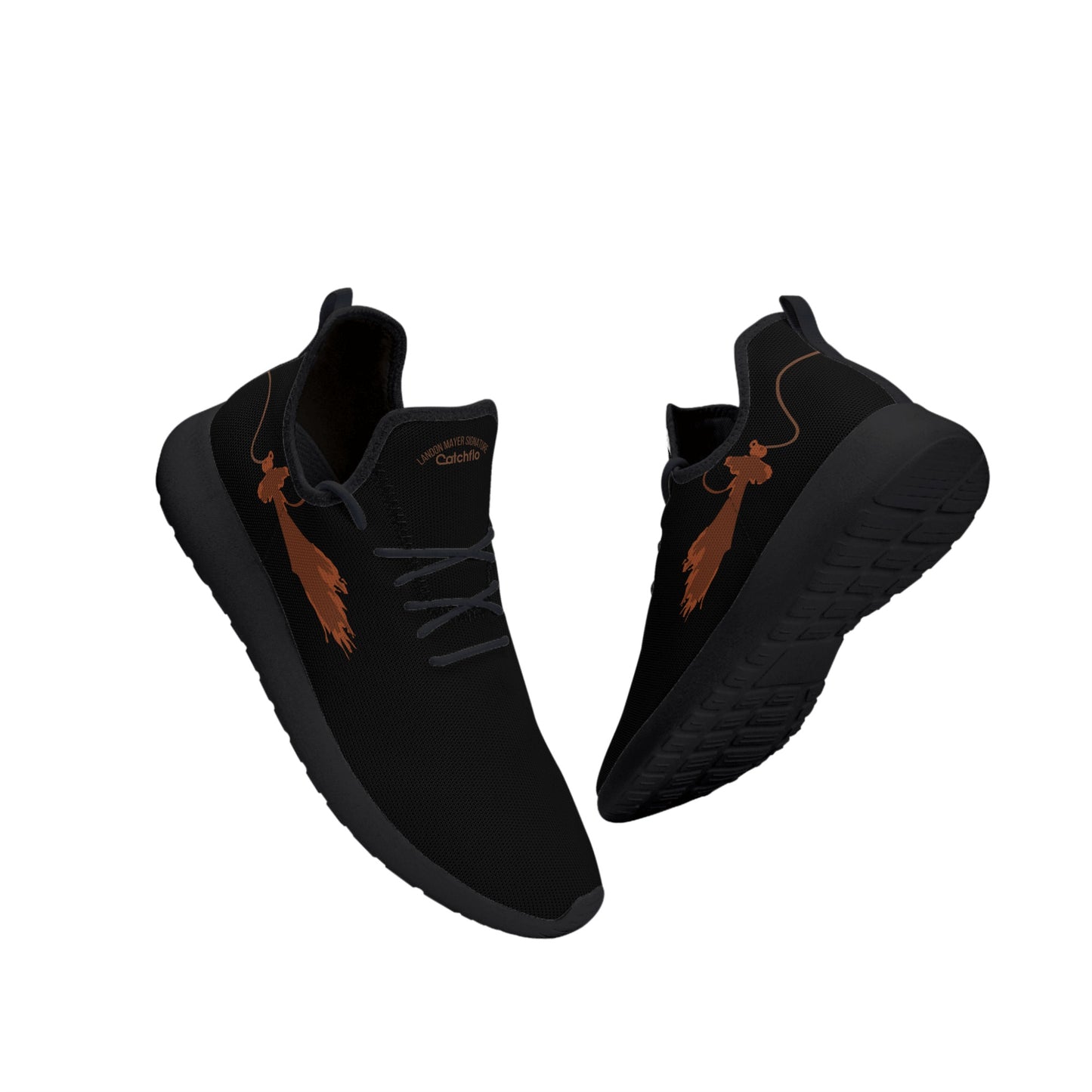 Mens Landon Mayer Signature + Catchflo Knit Mesh Sneaker
