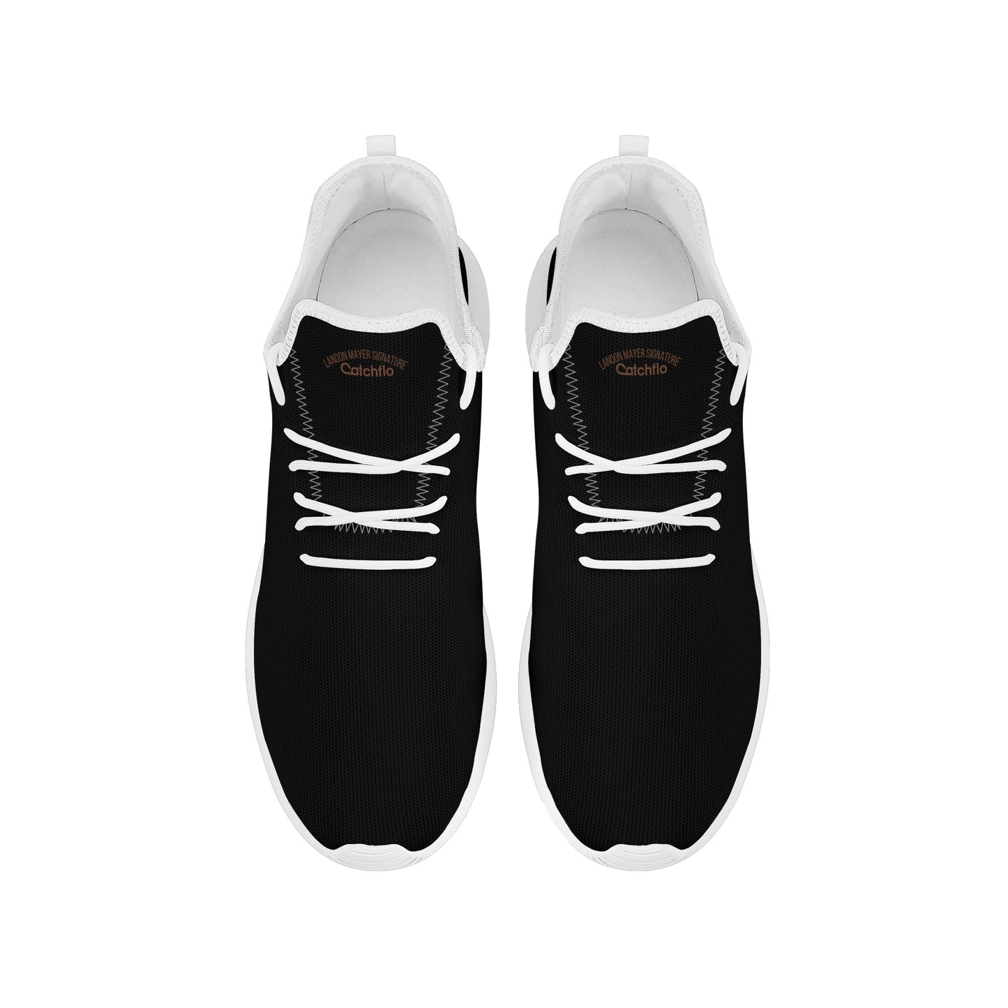Mens Landon Mayer Signature + Catchflo Knit Mesh Sneaker