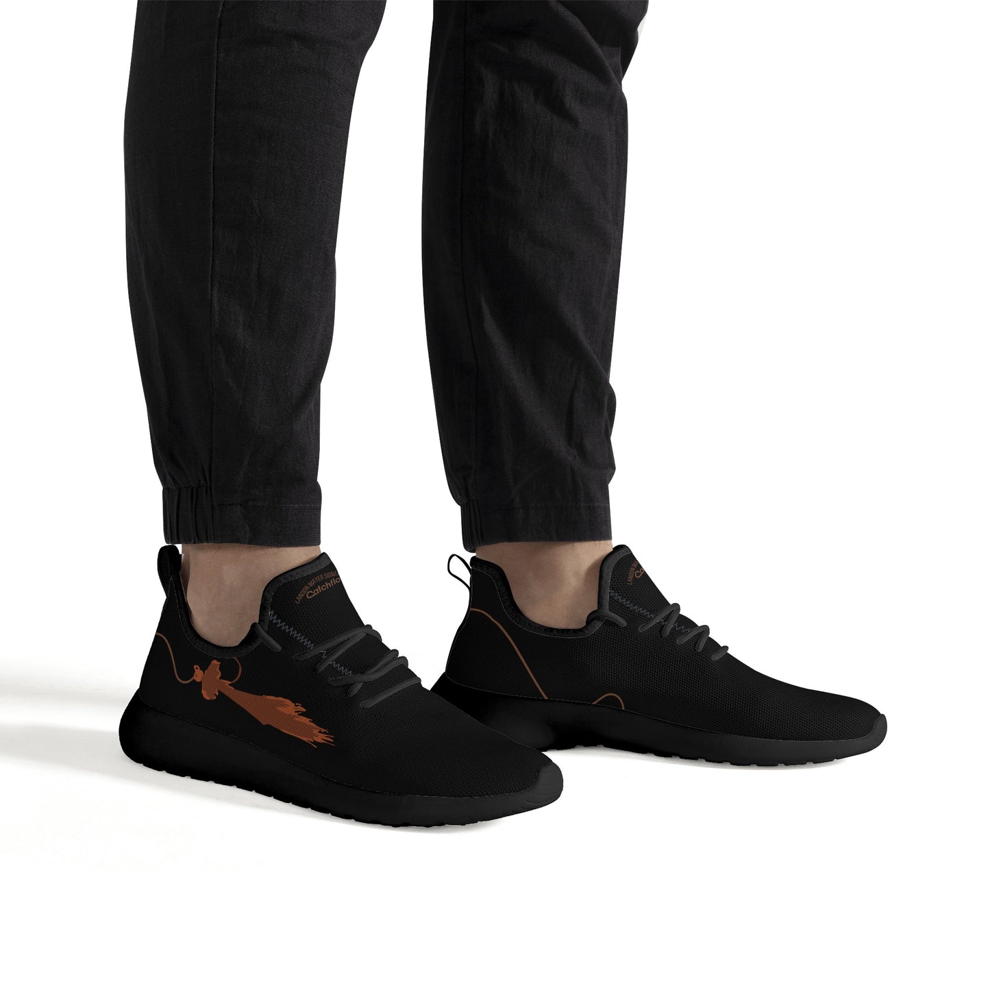 Mens Landon Mayer Signature + Catchflo Knit Mesh Sneaker