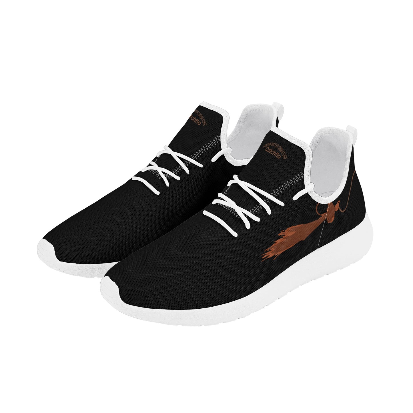 Mens Landon Mayer Signature + Catchflo Knit Mesh Sneaker