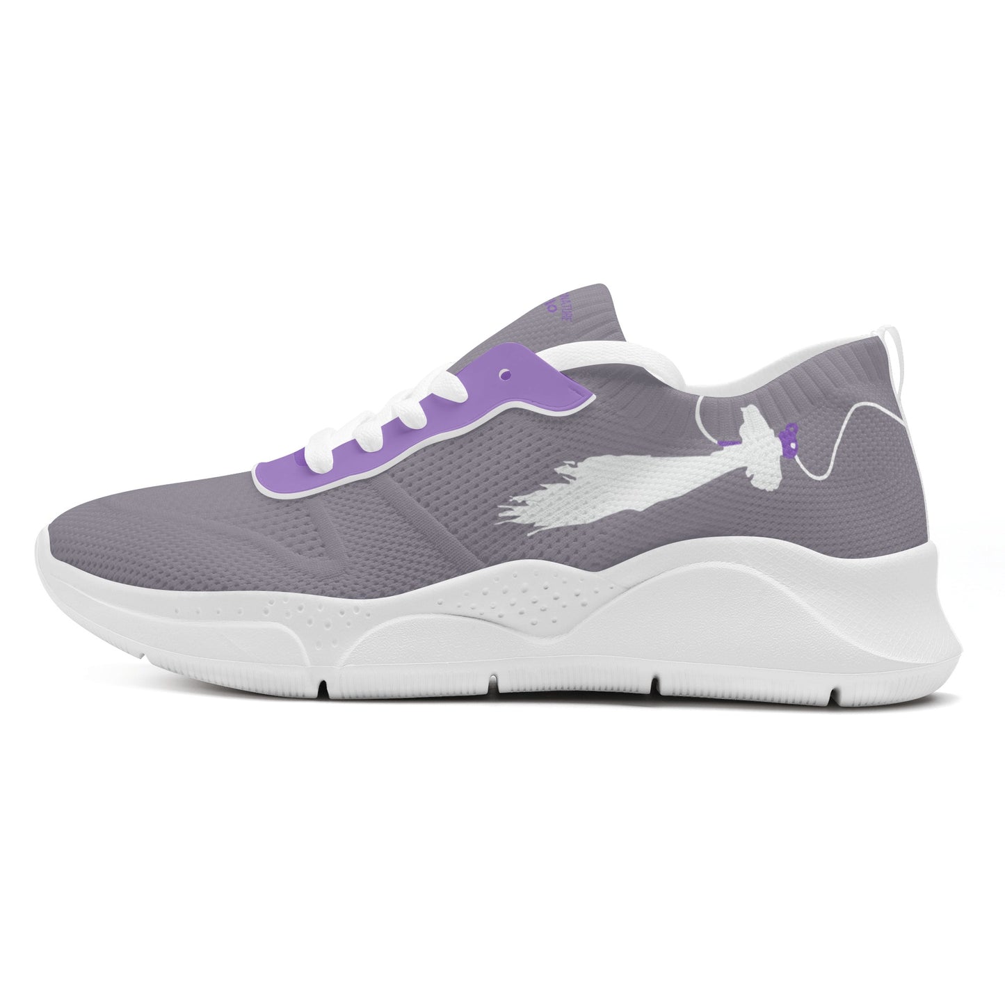 Womens Landon Mayer Signature + Catchflo Knit Mesh Platform Sneaker