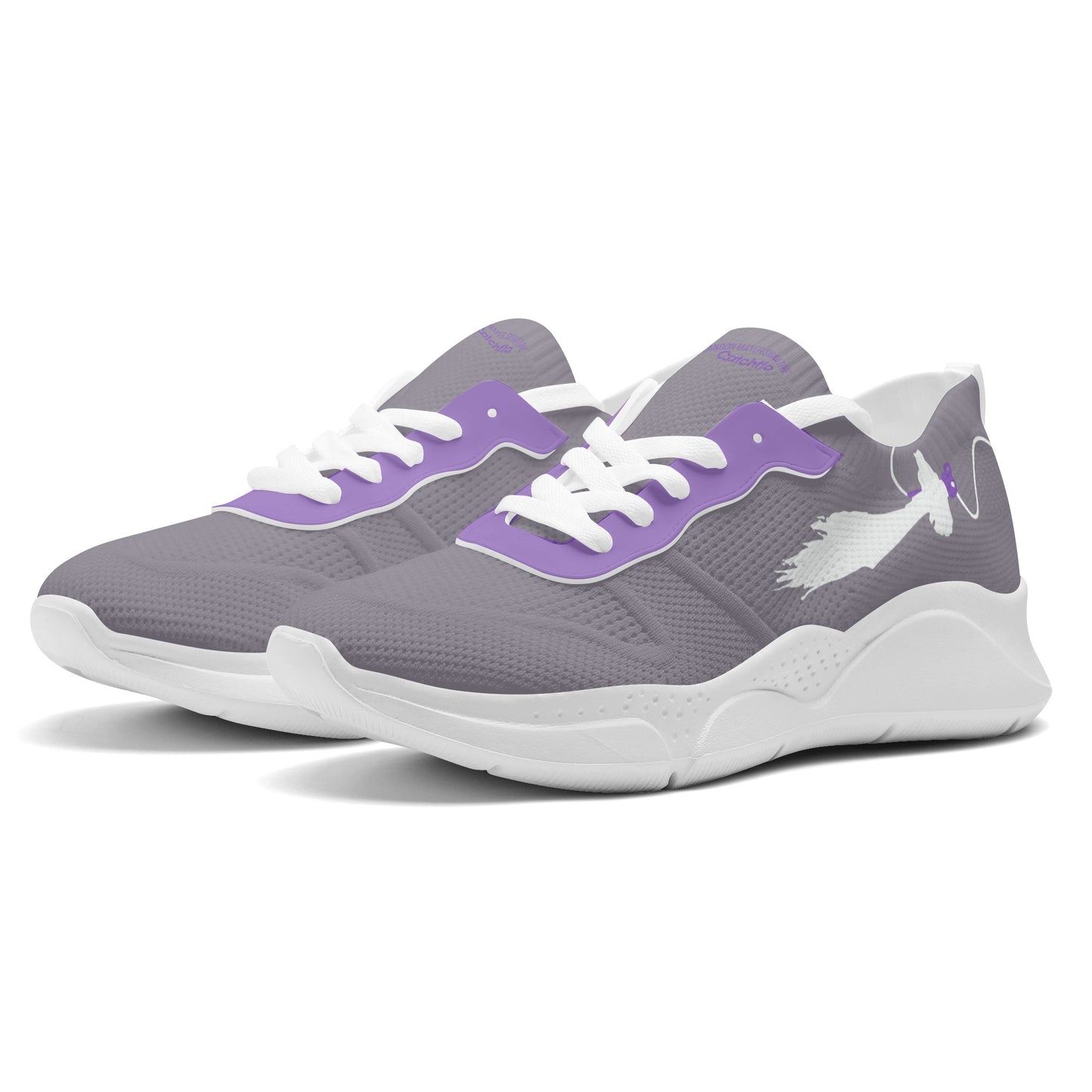 Womens Landon Mayer Signature + Catchflo Knit Mesh Platform Sneaker