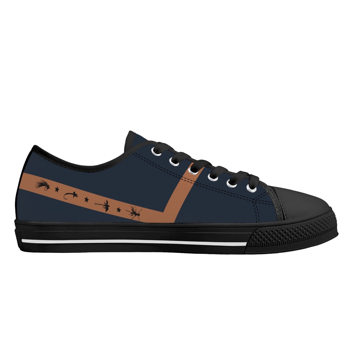 Landon Mayer Signature + Catchflo Sneaker (navy)