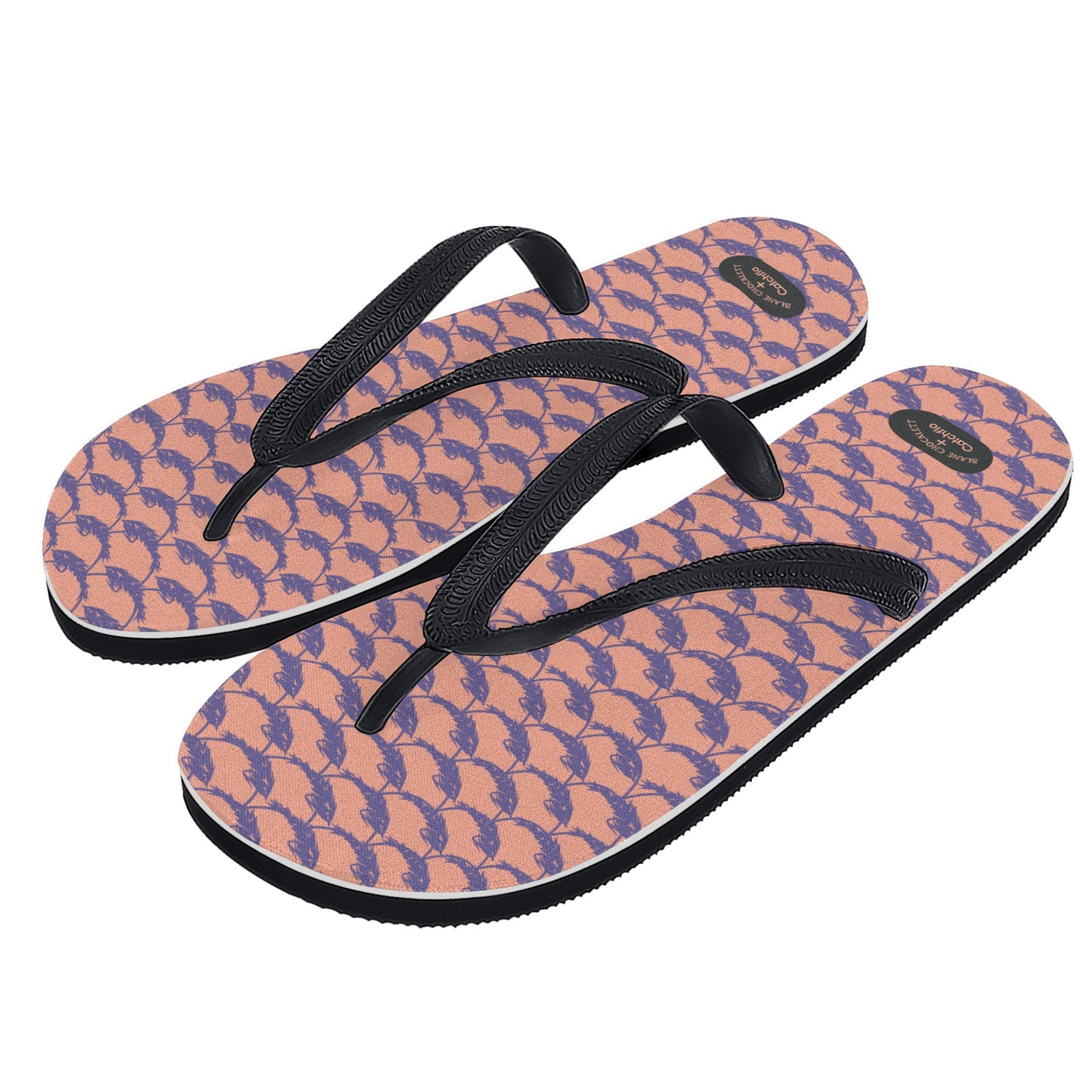 Womens Blane Chocklett + Catchflo Game Changer Flip Flops