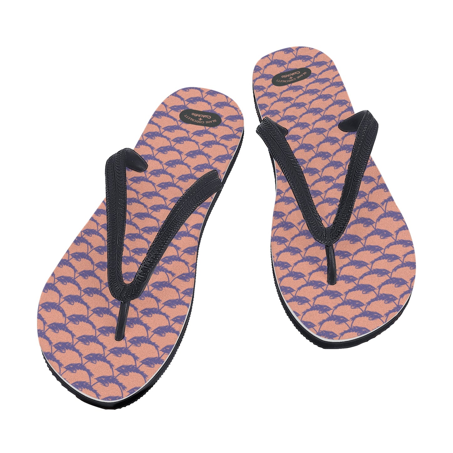 Womens Blane Chocklett + Catchflo Game Changer Flip Flops