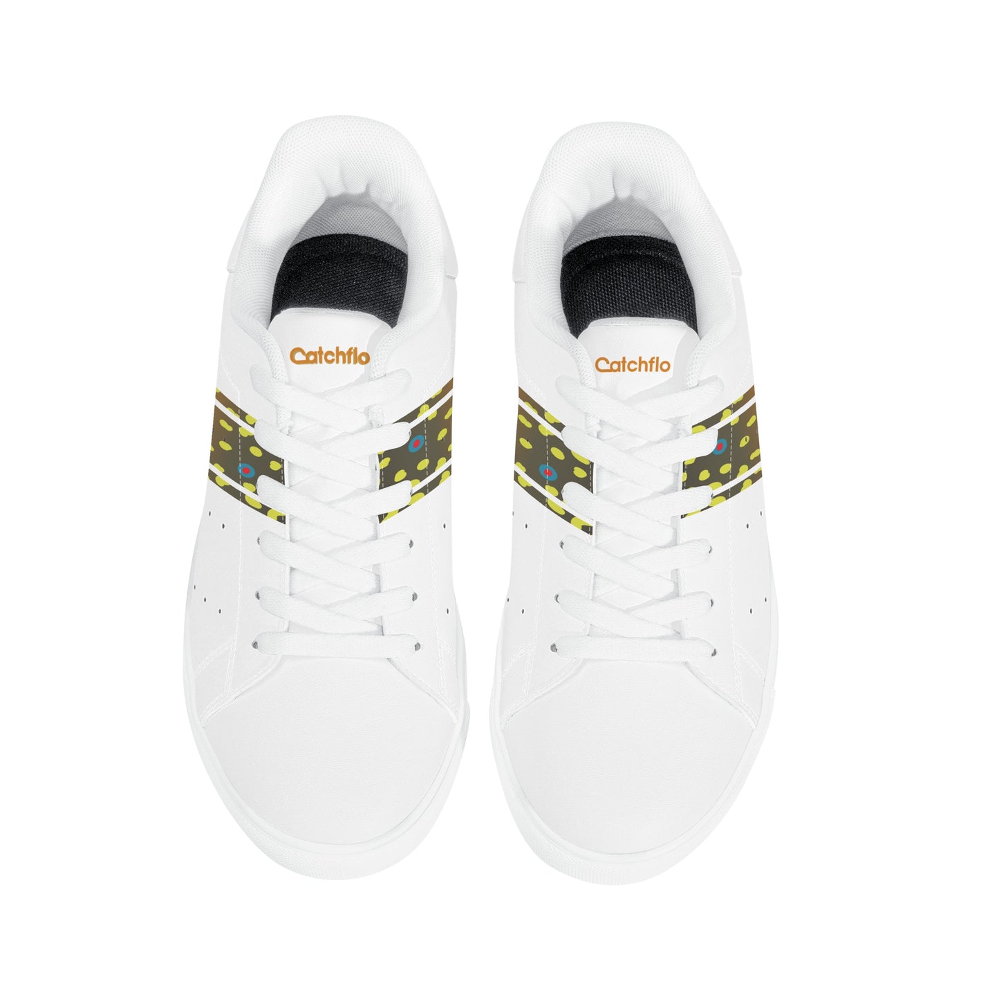 Womens Brookietown Racer Vegan Leather Sneaker (white)