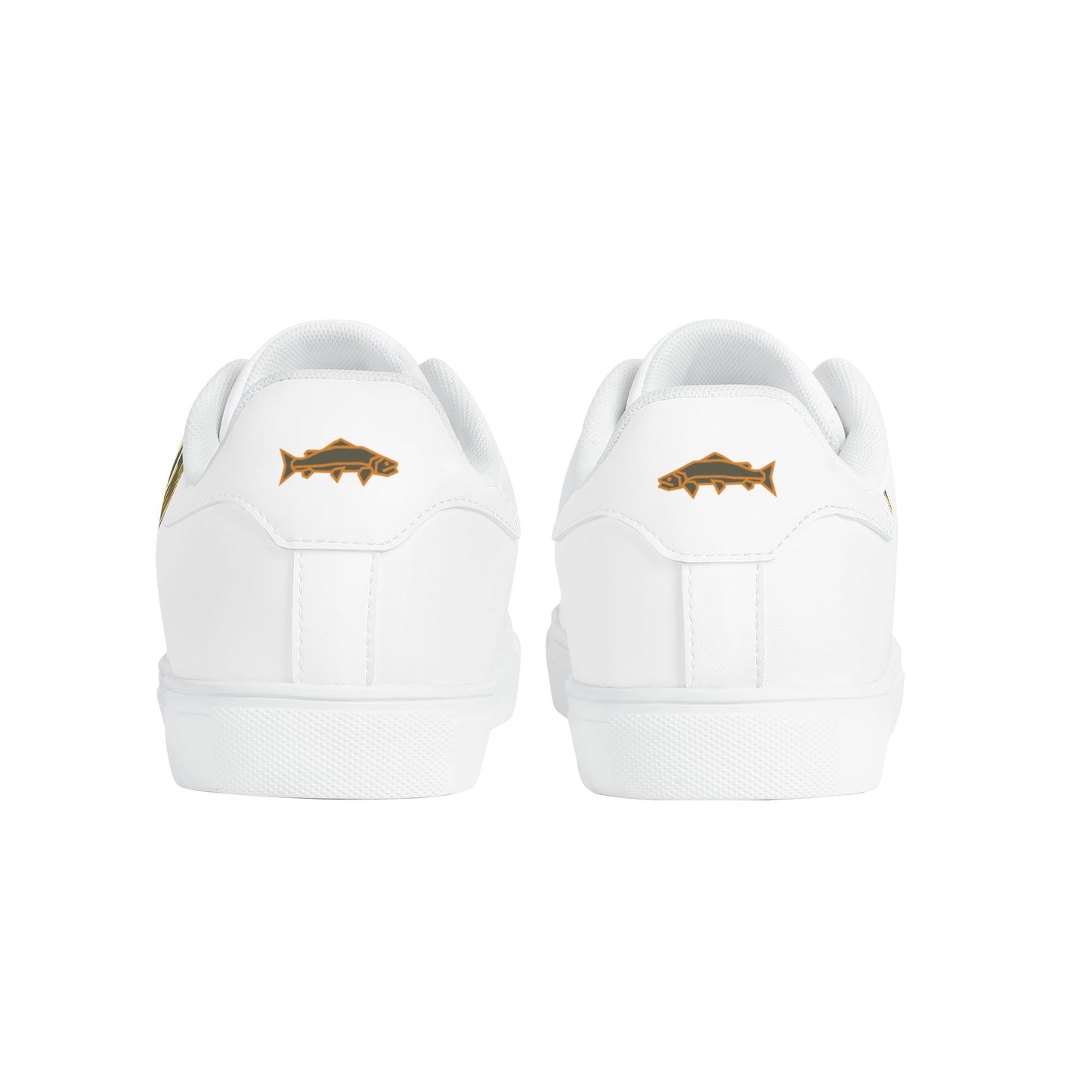 Womens Brookietown Racer Vegan Leather Sneaker (white)
