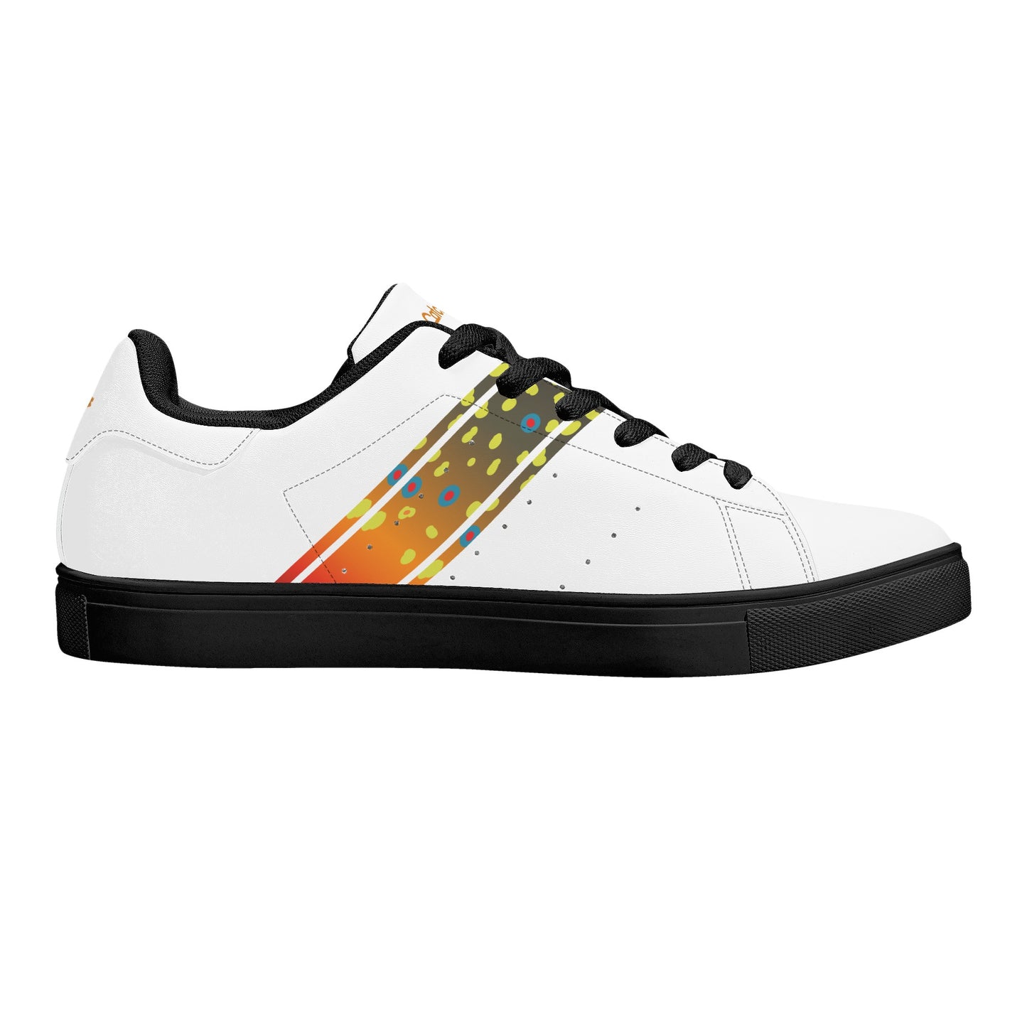 Womens Brookietown Racer Vegan Leather Sneaker (white)