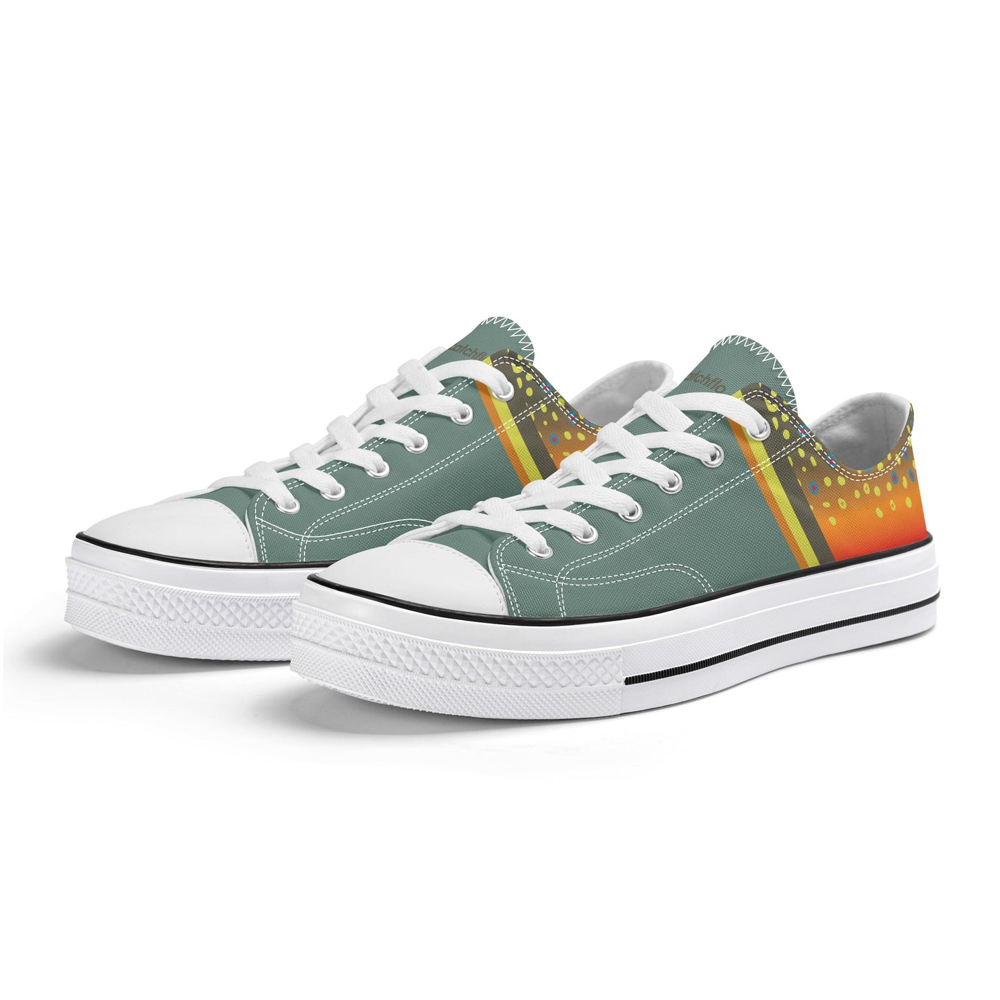 Womens Brookietown Racer Canvas Shoe