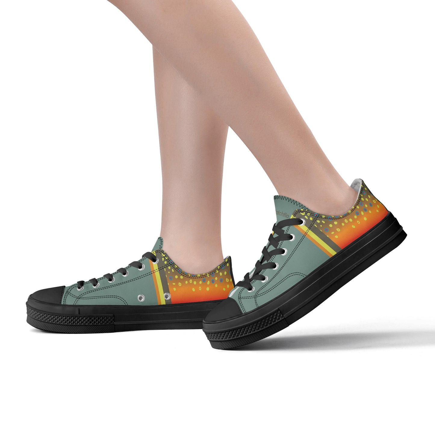 Womens Brookietown Racer Canvas Shoe