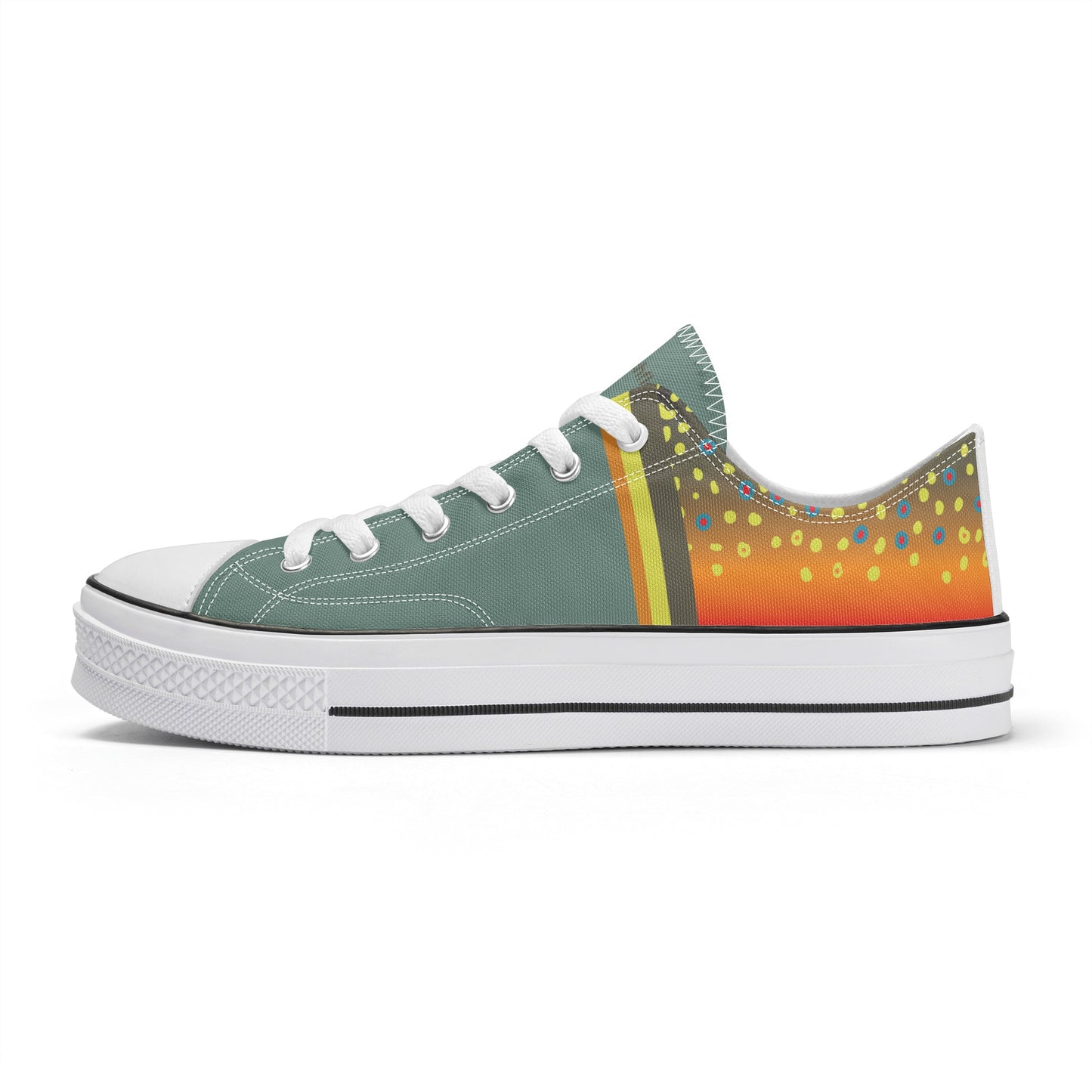 Womens Brookietown Racer Canvas Shoe