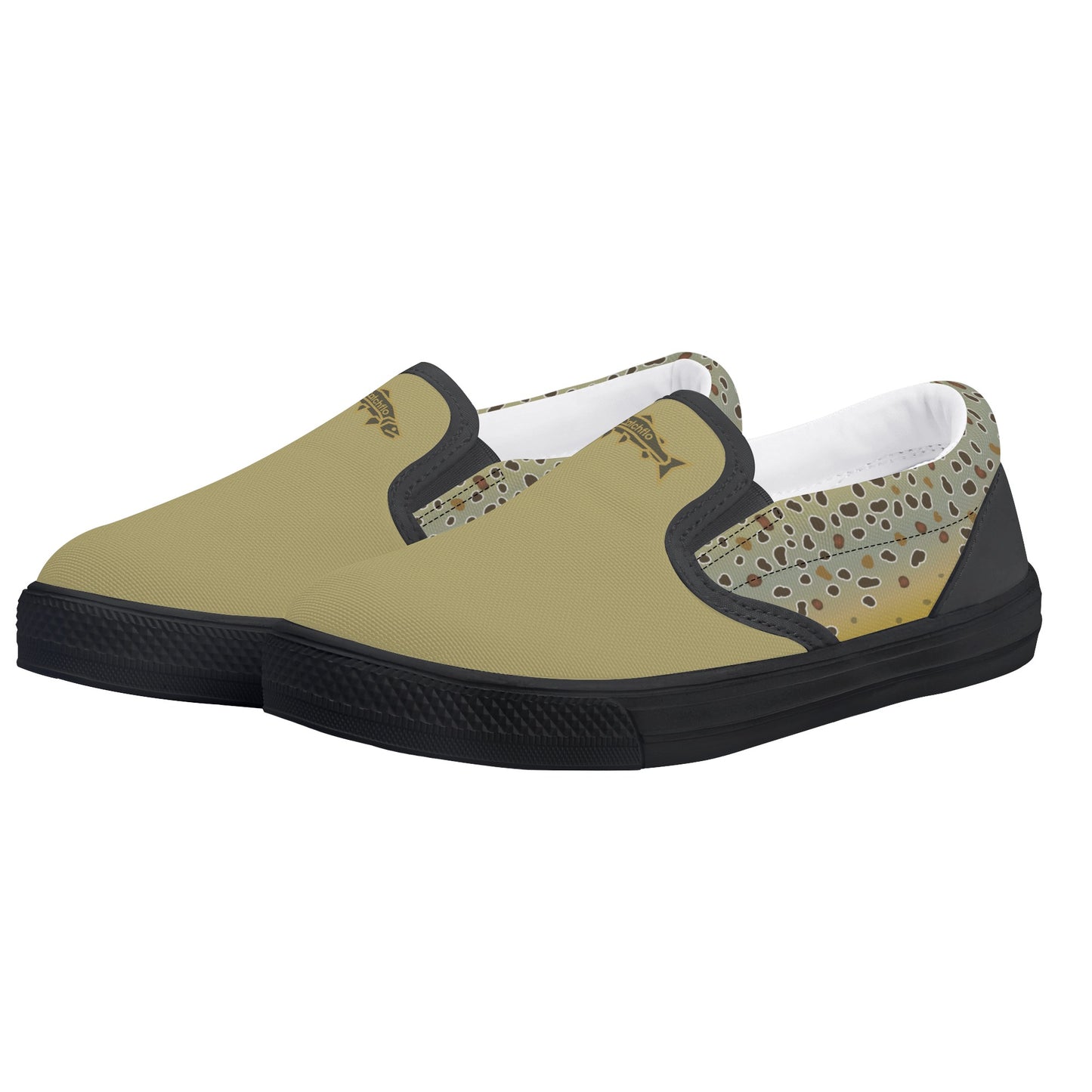 KidFLO Browntown Smooth Canvas Slip-On Shoe