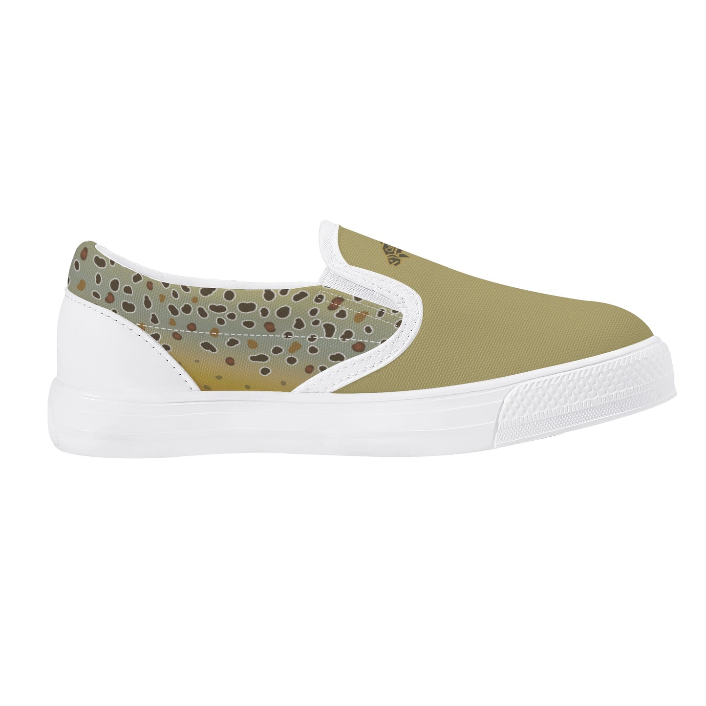 KidFLO Browntown Smooth Canvas Slip-On Shoe
