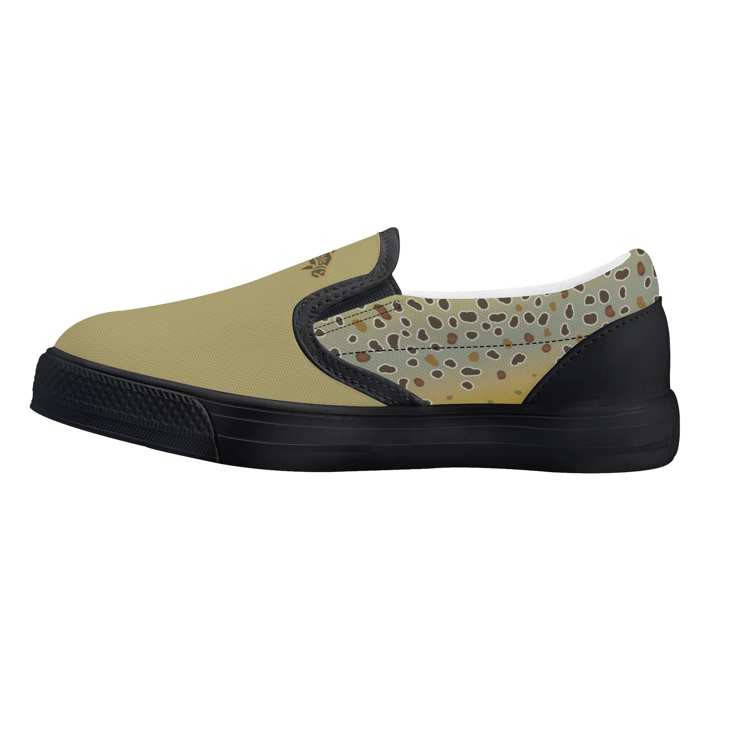 KidFLO Browntown Smooth Canvas Slip-On Shoe