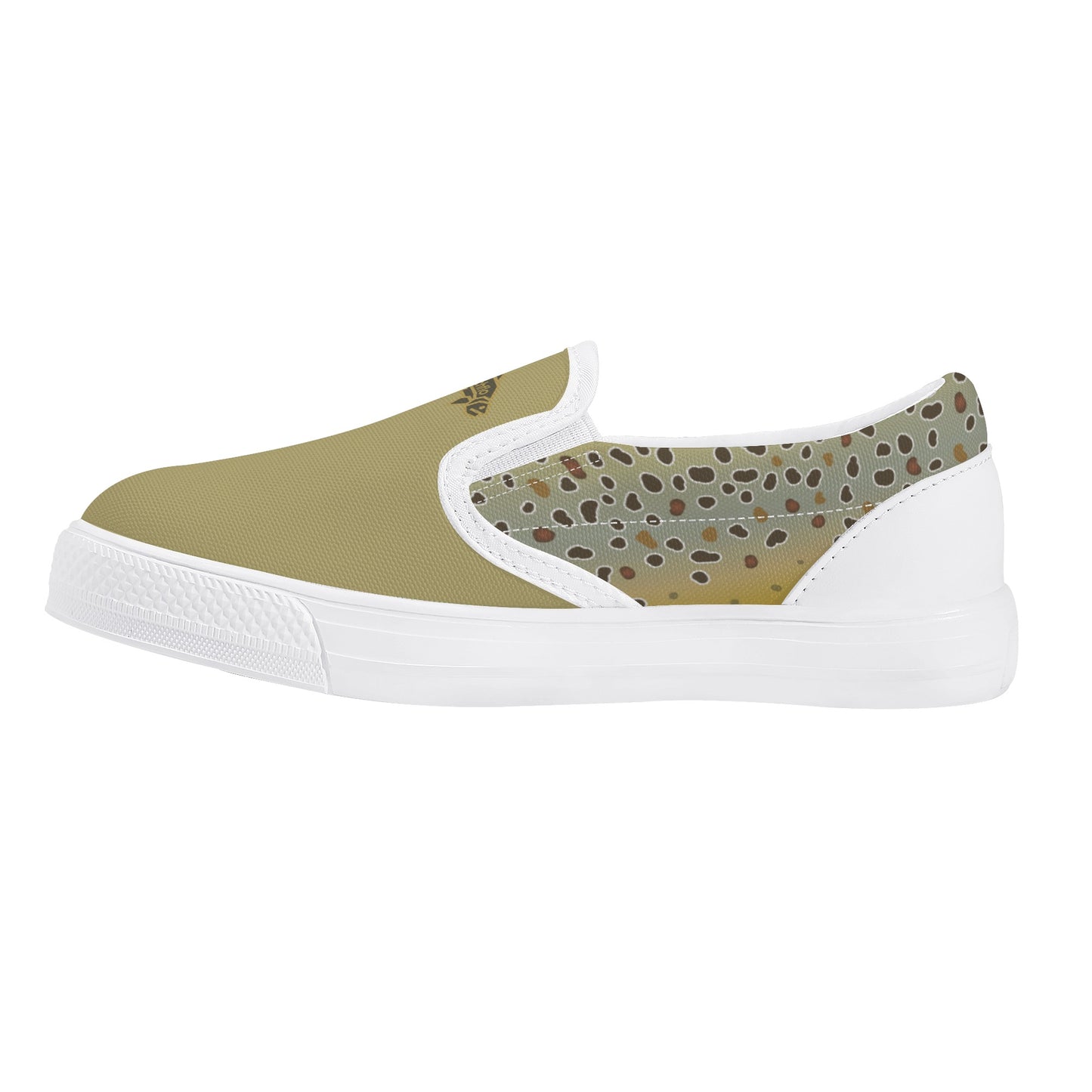 KidFLO Browntown Smooth Canvas Slip-On Shoe