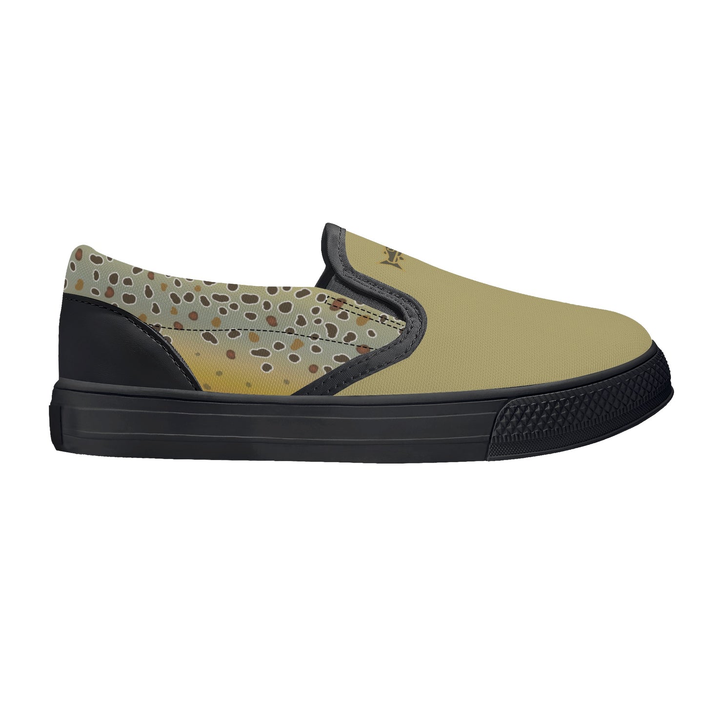 KidFLO Browntown Smooth Canvas Slip-On Shoe