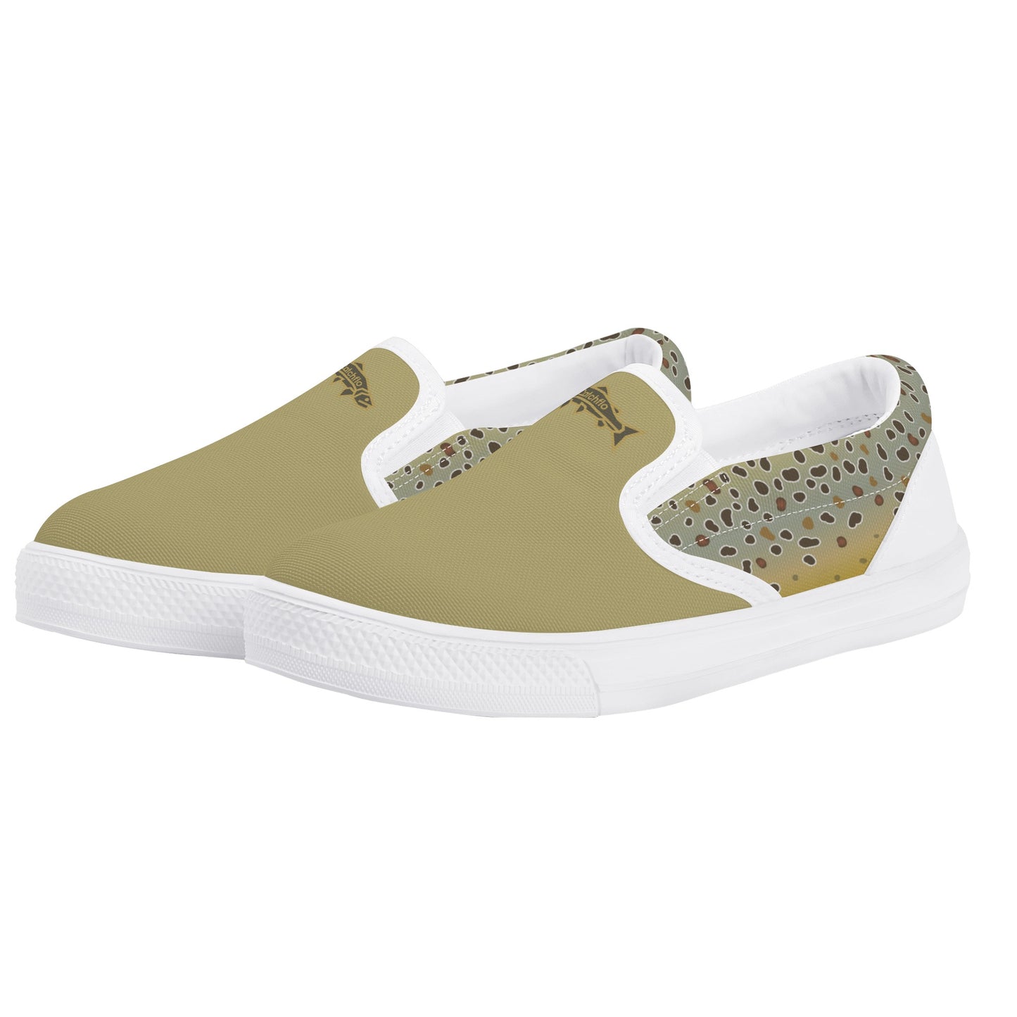 KidFLO Browntown Smooth Canvas Slip-On Shoe