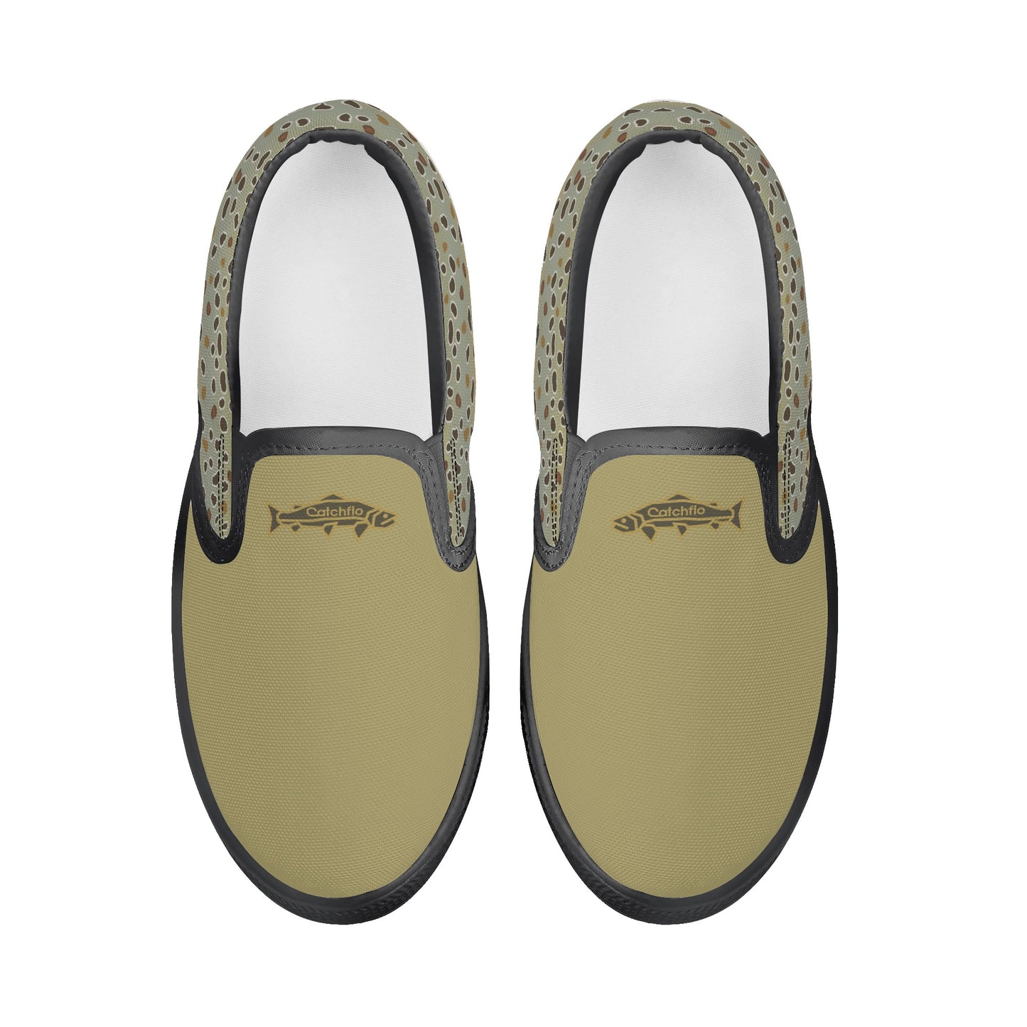 KidFLO Browntown Smooth Canvas Slip-On Shoe