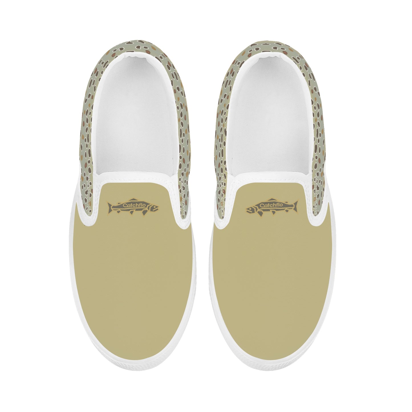 KidFLO Browntown Smooth Canvas Slip-On Shoe