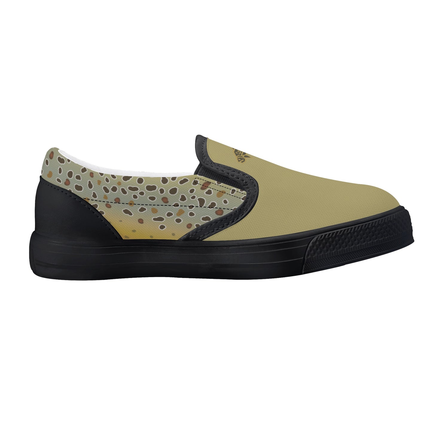 KidFLO Browntown Smooth Canvas Slip-On Shoe