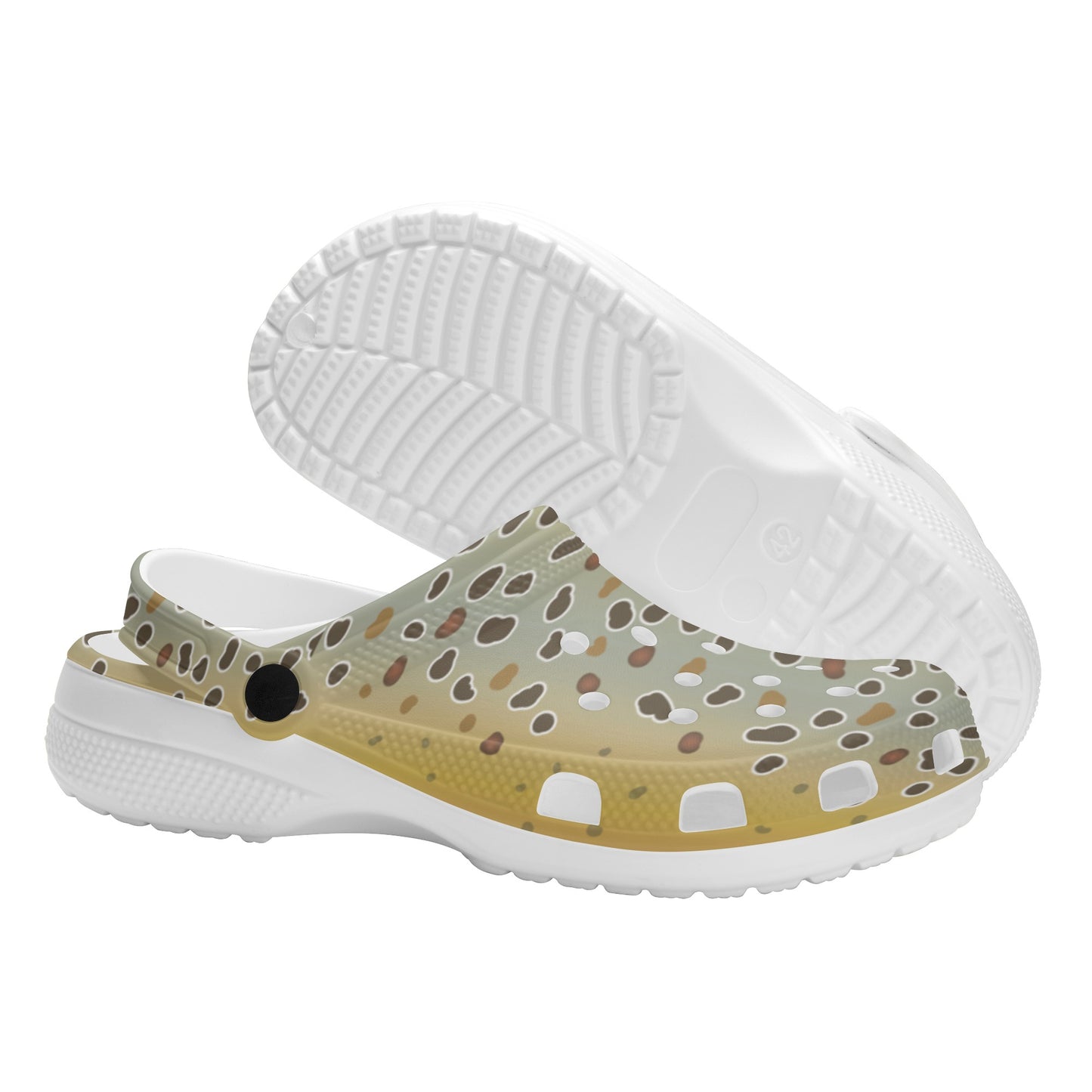 Mens Browntown Big Smooth Clogs