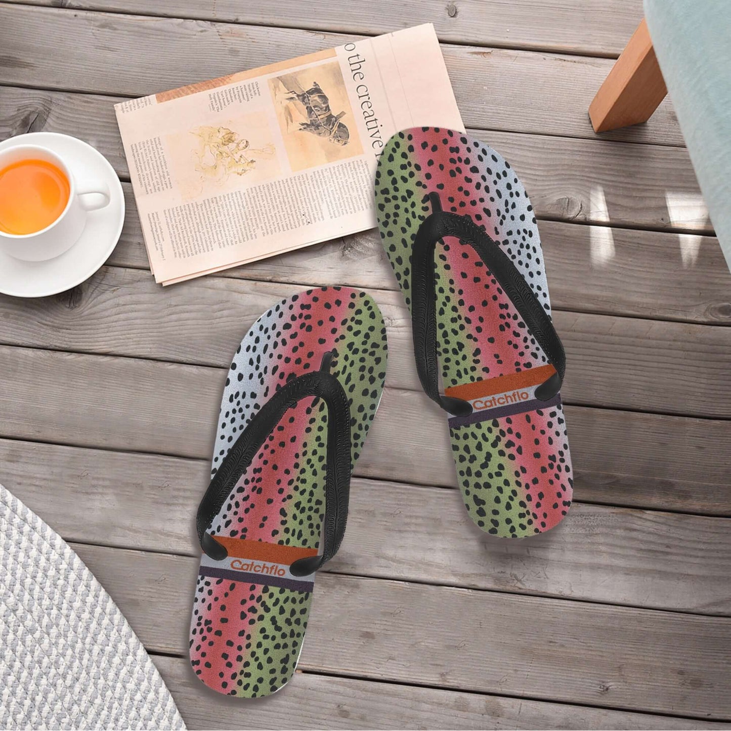 Men Bowtown Flip Flops