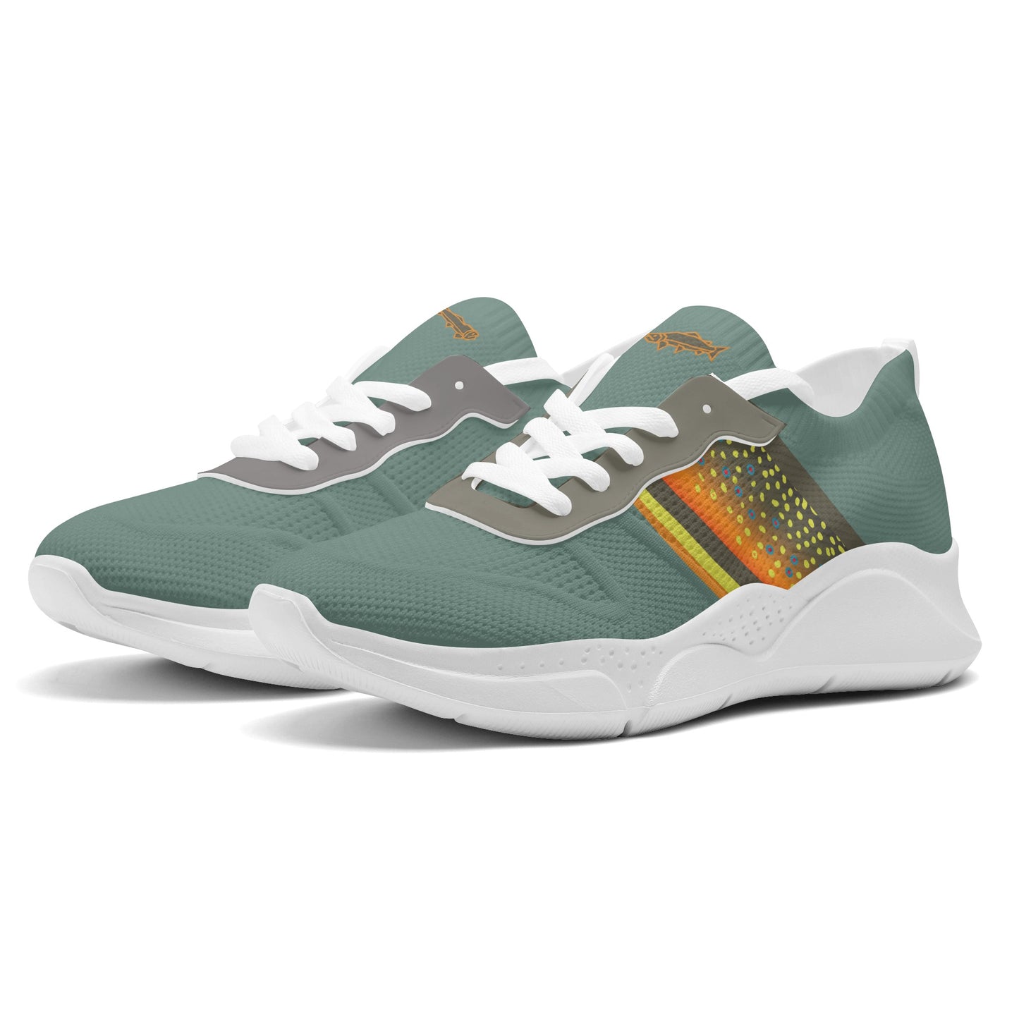 Womens Brookietown Racer Knit Mesh Platform Shoe