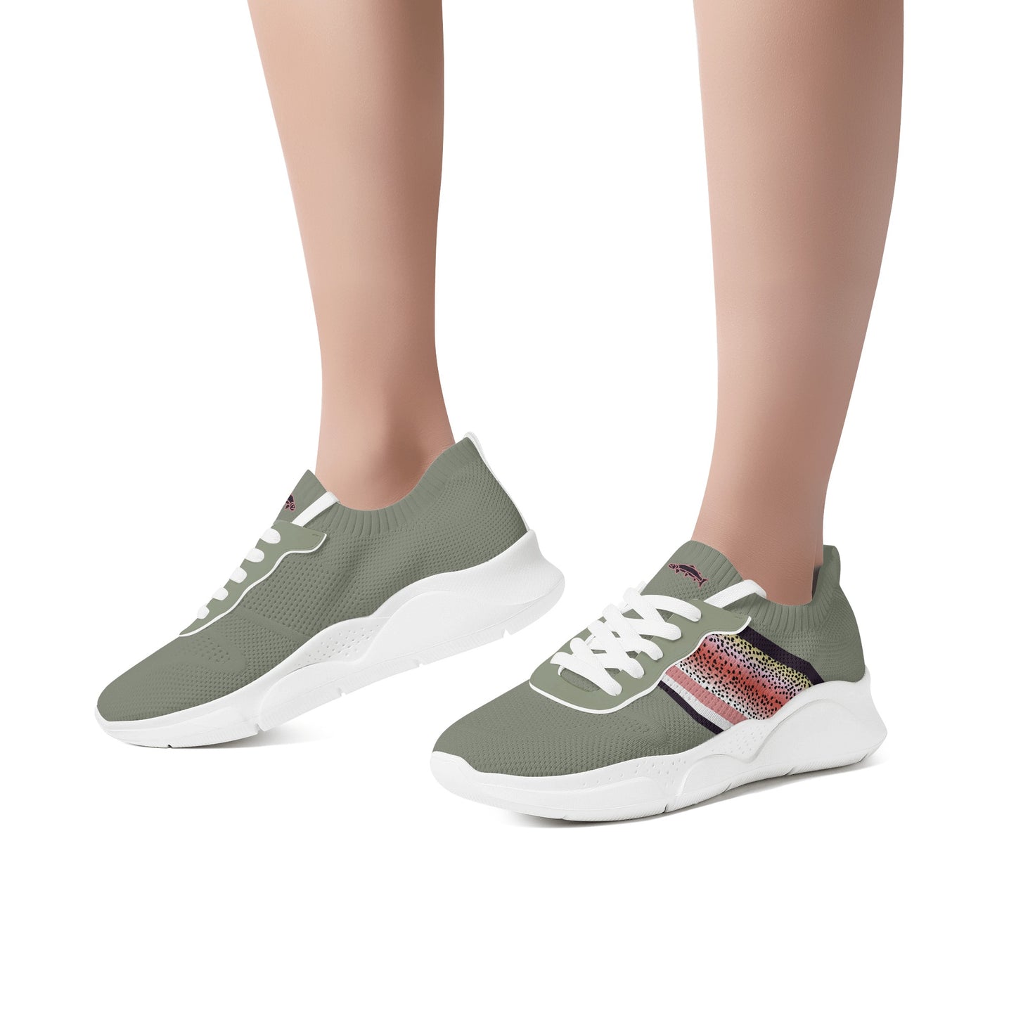 Womens Bowtown Racer Knit Mesh Platform Shoe