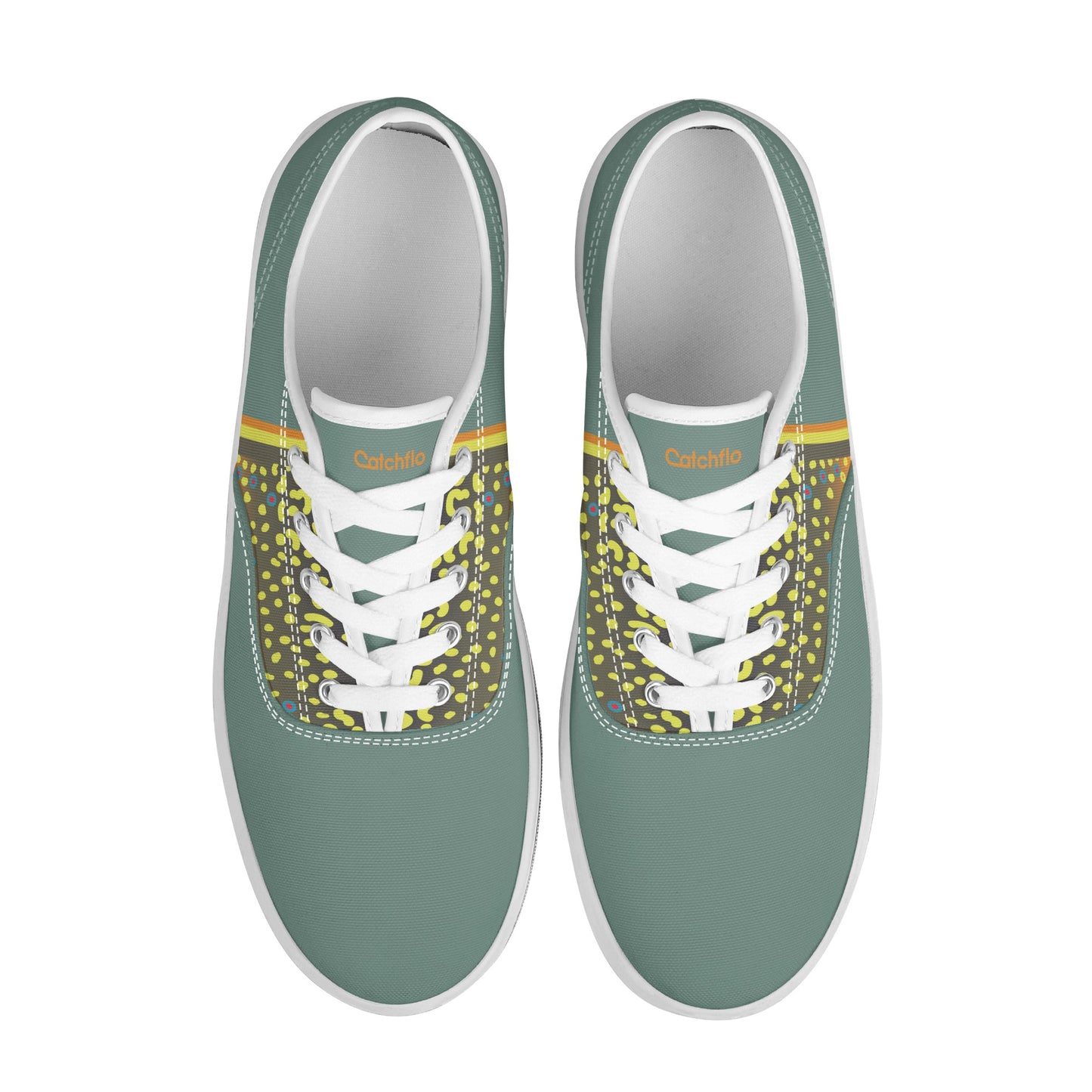 Womens Brookietown Racer Canvas Boat Shoe