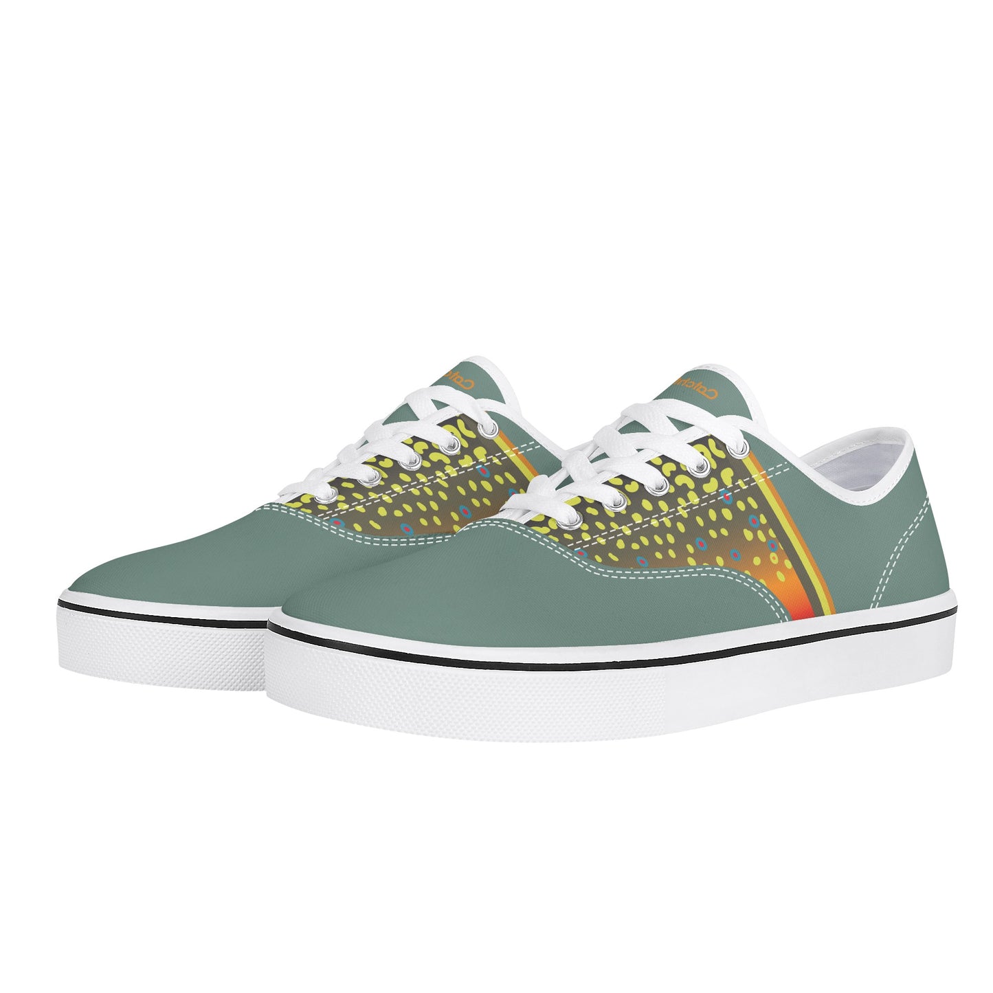 Womens Brookietown Racer Canvas Boat Shoe