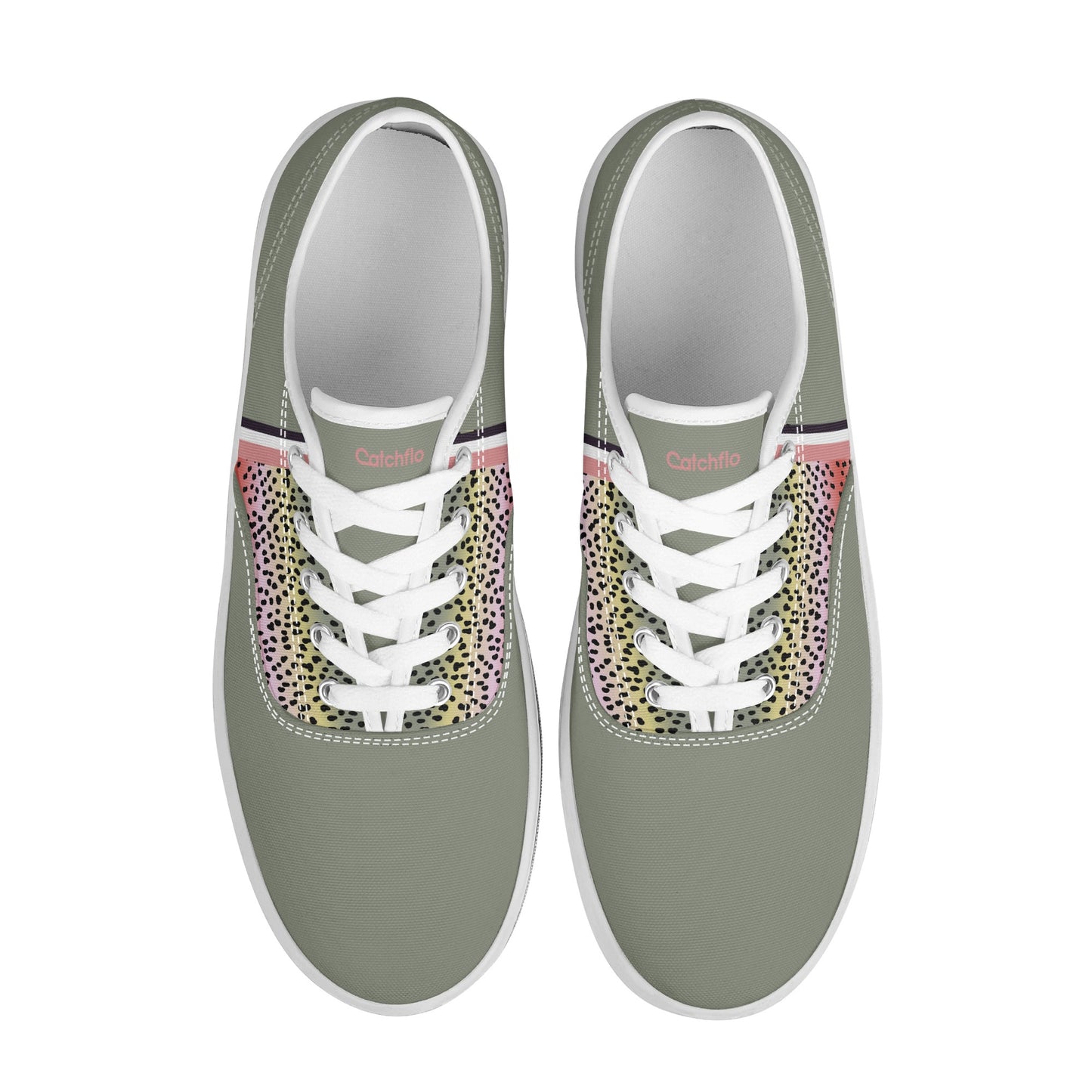 Womens Bowtown Racer Canvas Boat Shoe
