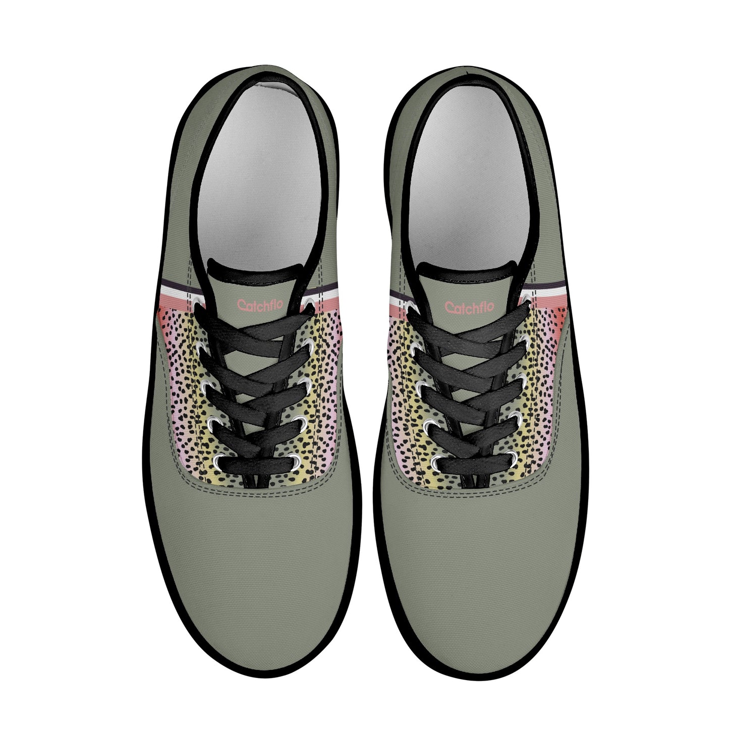 Womens Bowtown Racer Canvas Boat Shoe
