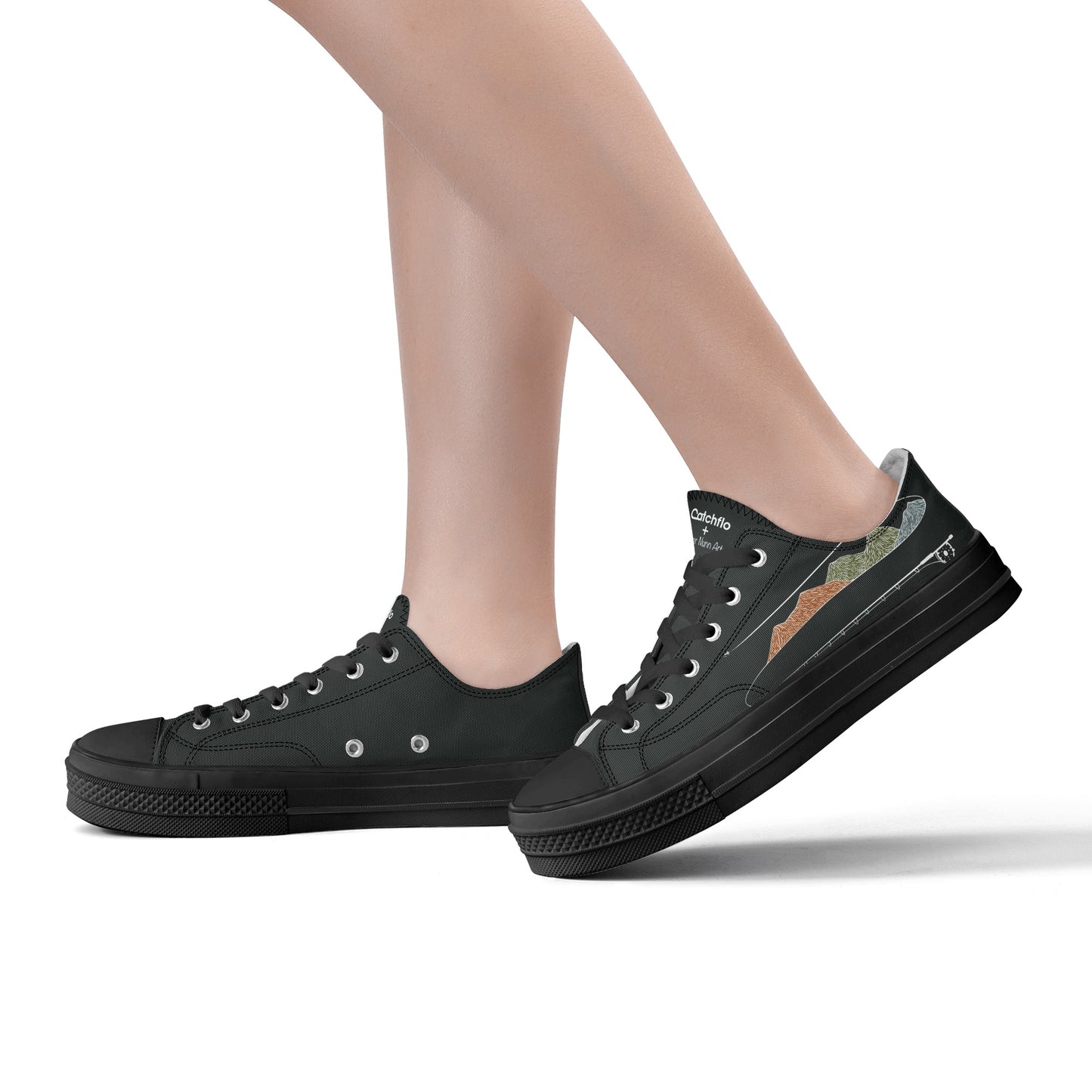 Womens Piper Nunn + Catchflo Mountain Fly Canvas Shoe