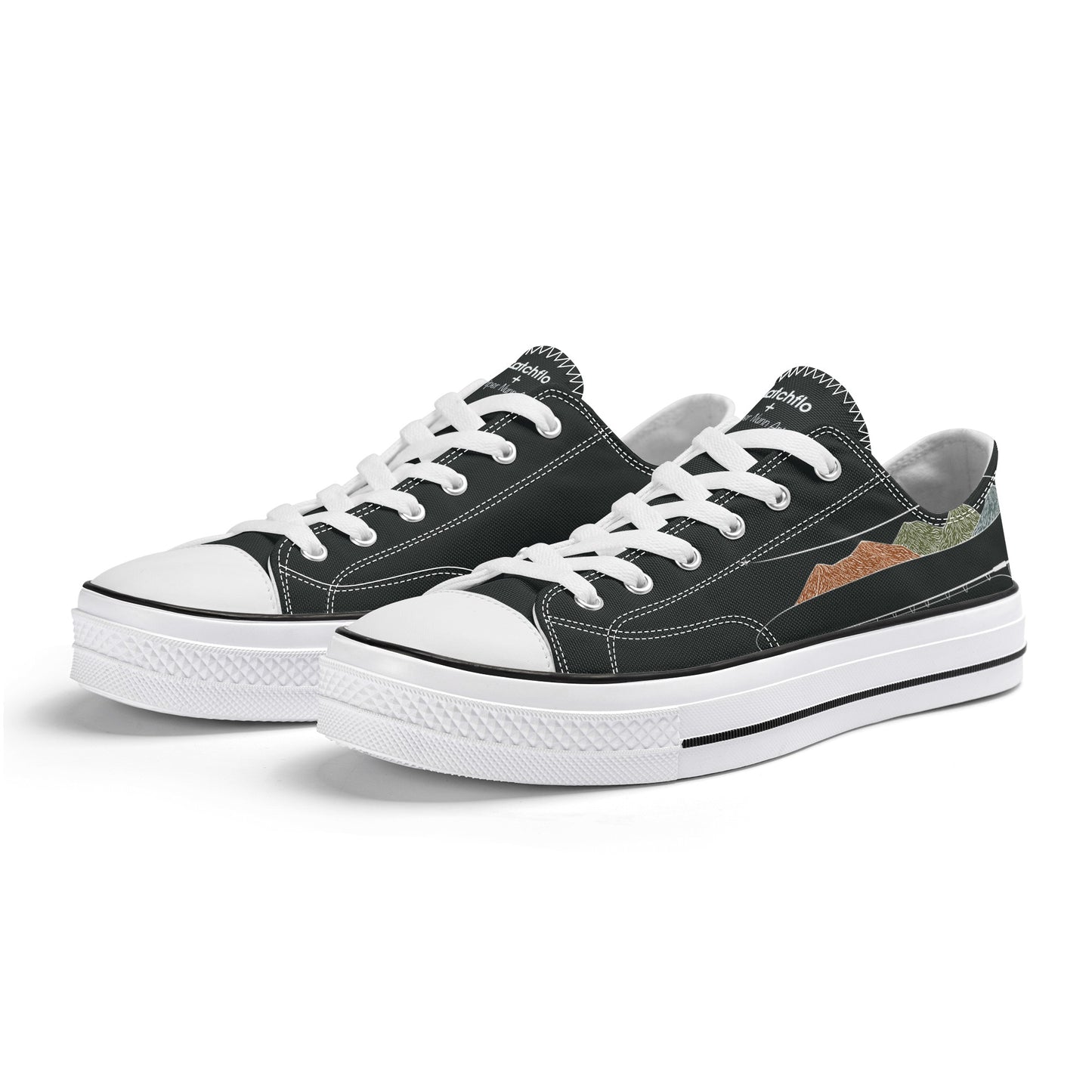 Womens Piper Nunn + Catchflo Mountain Fly Canvas Shoe