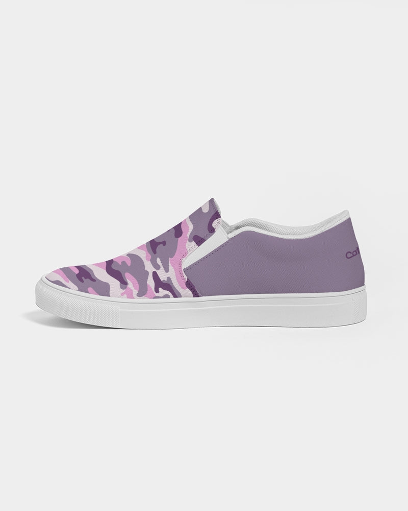 Womens Flo Flyer Dry 2 Slip-On Canvas Shoe (purple camo)