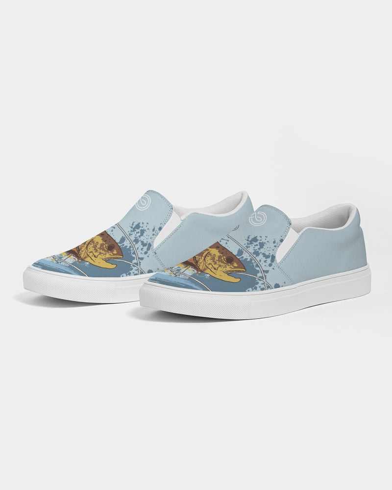 fun fly fishing themed womens shoes