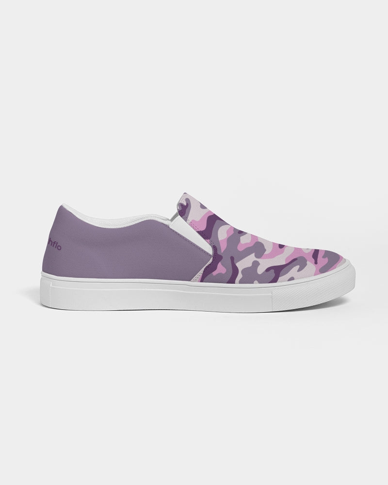Womens Flo Flyer Dry 2 Slip-On Canvas Shoe (purple camo)