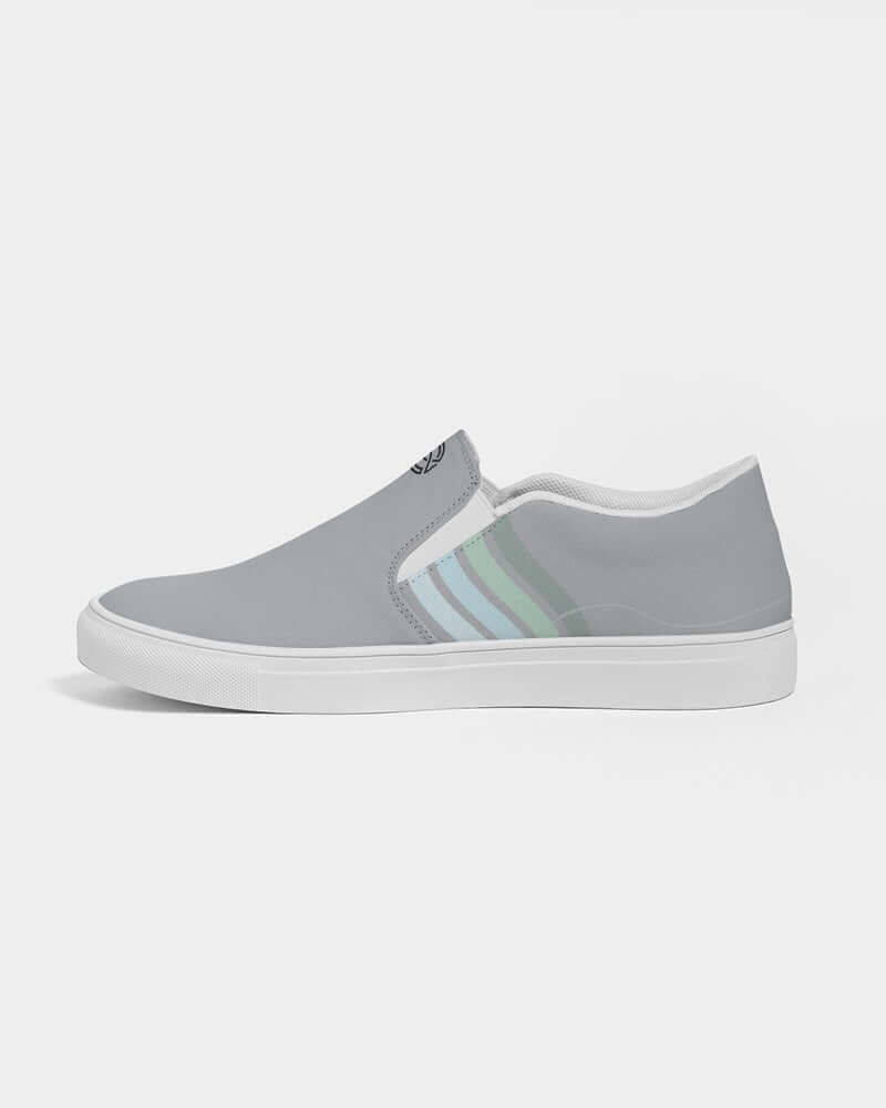 mens fun fly fishing themed casual shoes