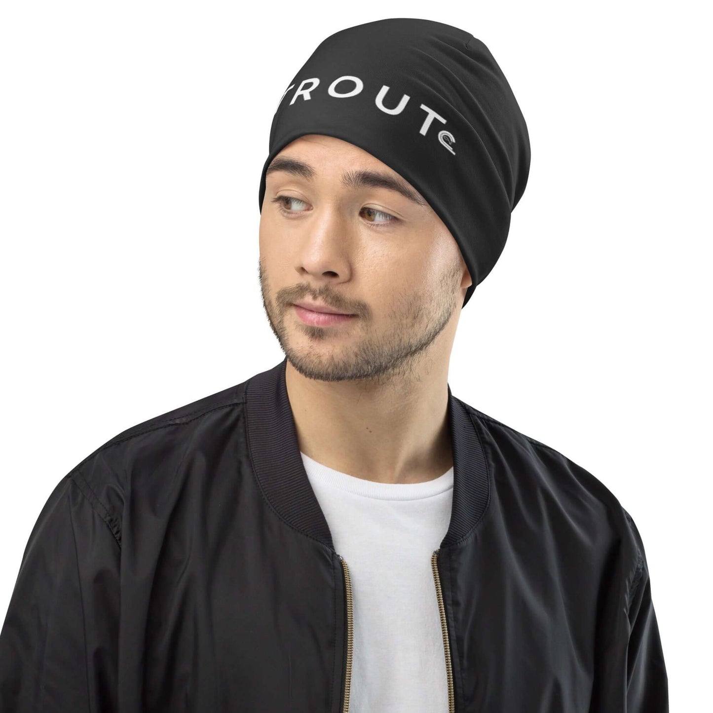 Flo Trout Charcoal Skull Cap