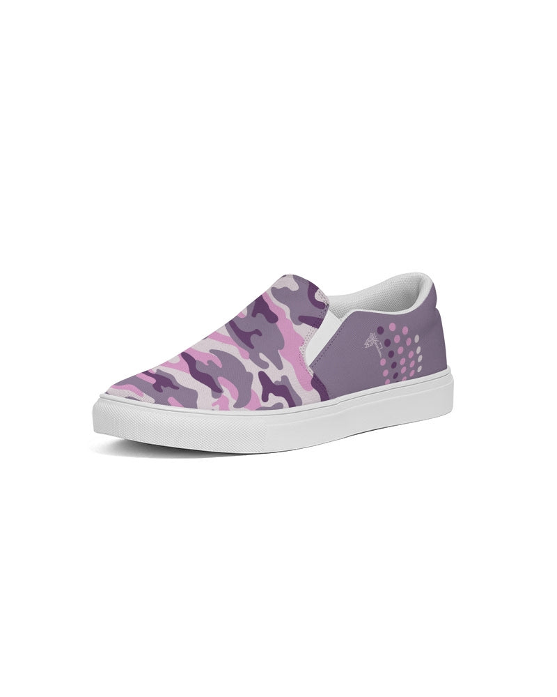 Womens Flo Flyer Dry 2 Slip-On Canvas Shoe (purple camo)