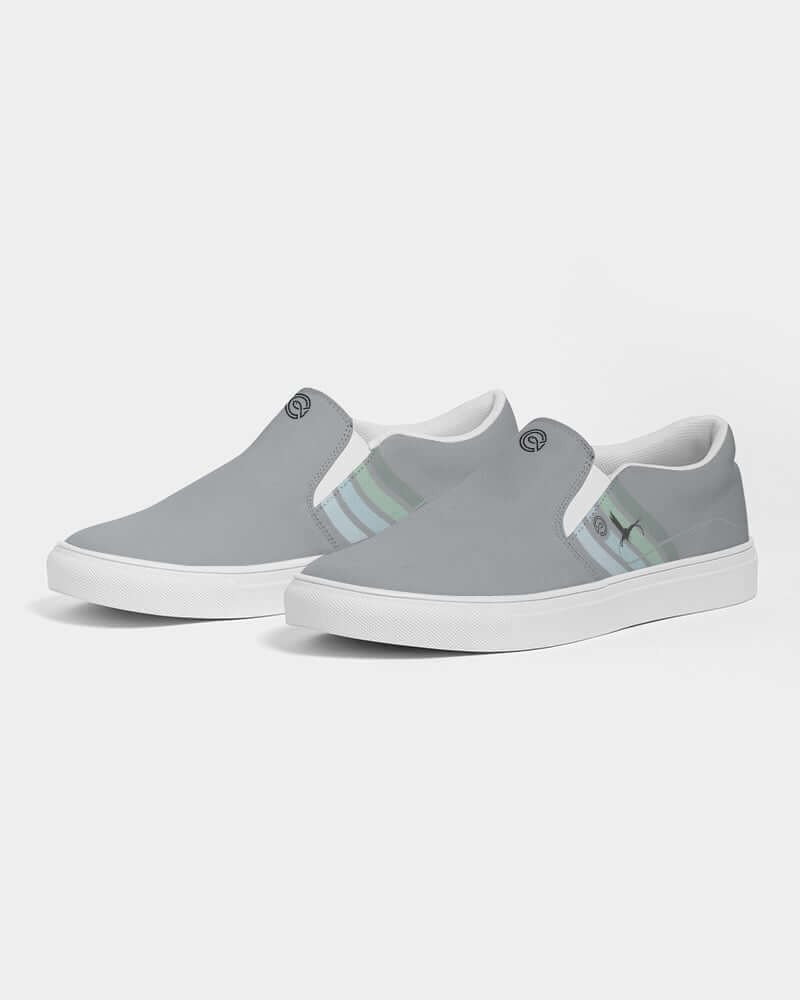 mens fun fly fishing themed casual shoes